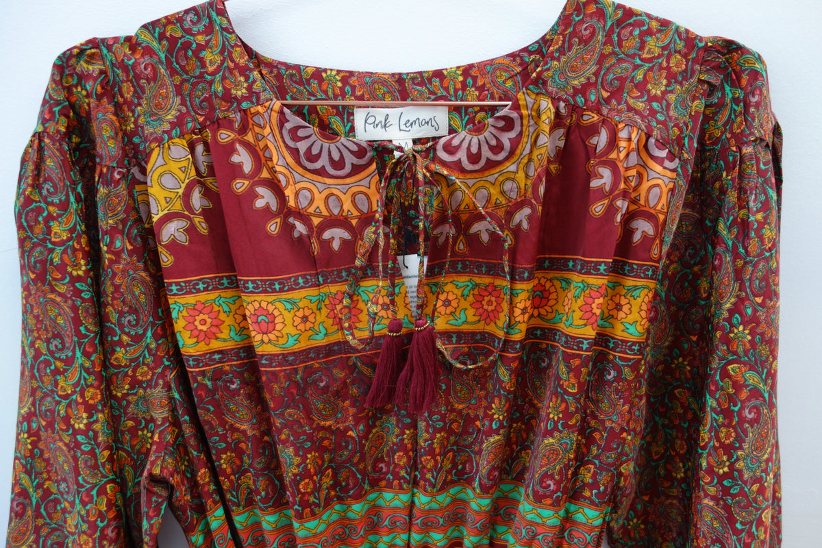 Lola Silk Dress M - 038