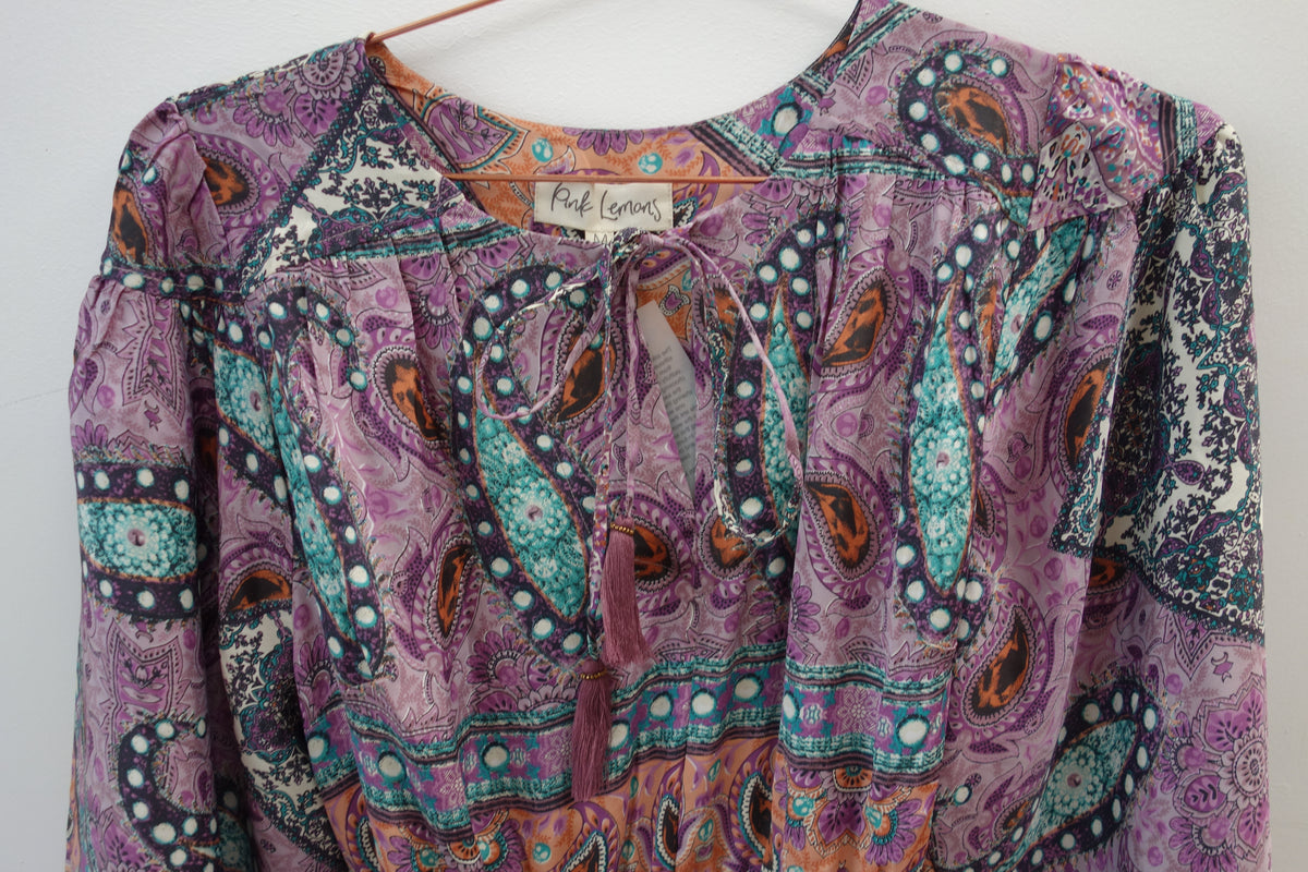 Lola Silk Dress M - 036