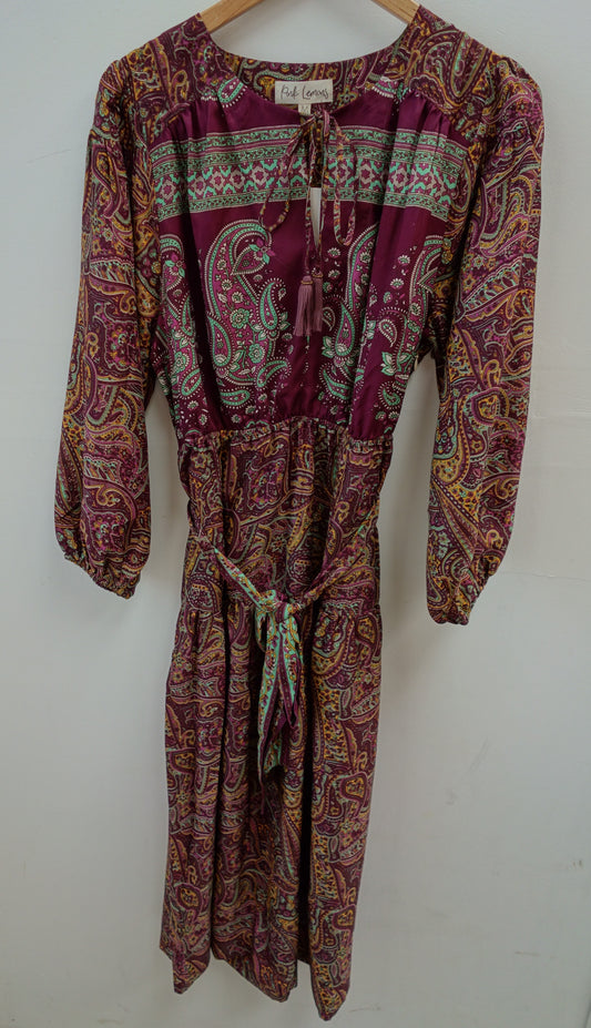 Lola Silk Dress M - 033