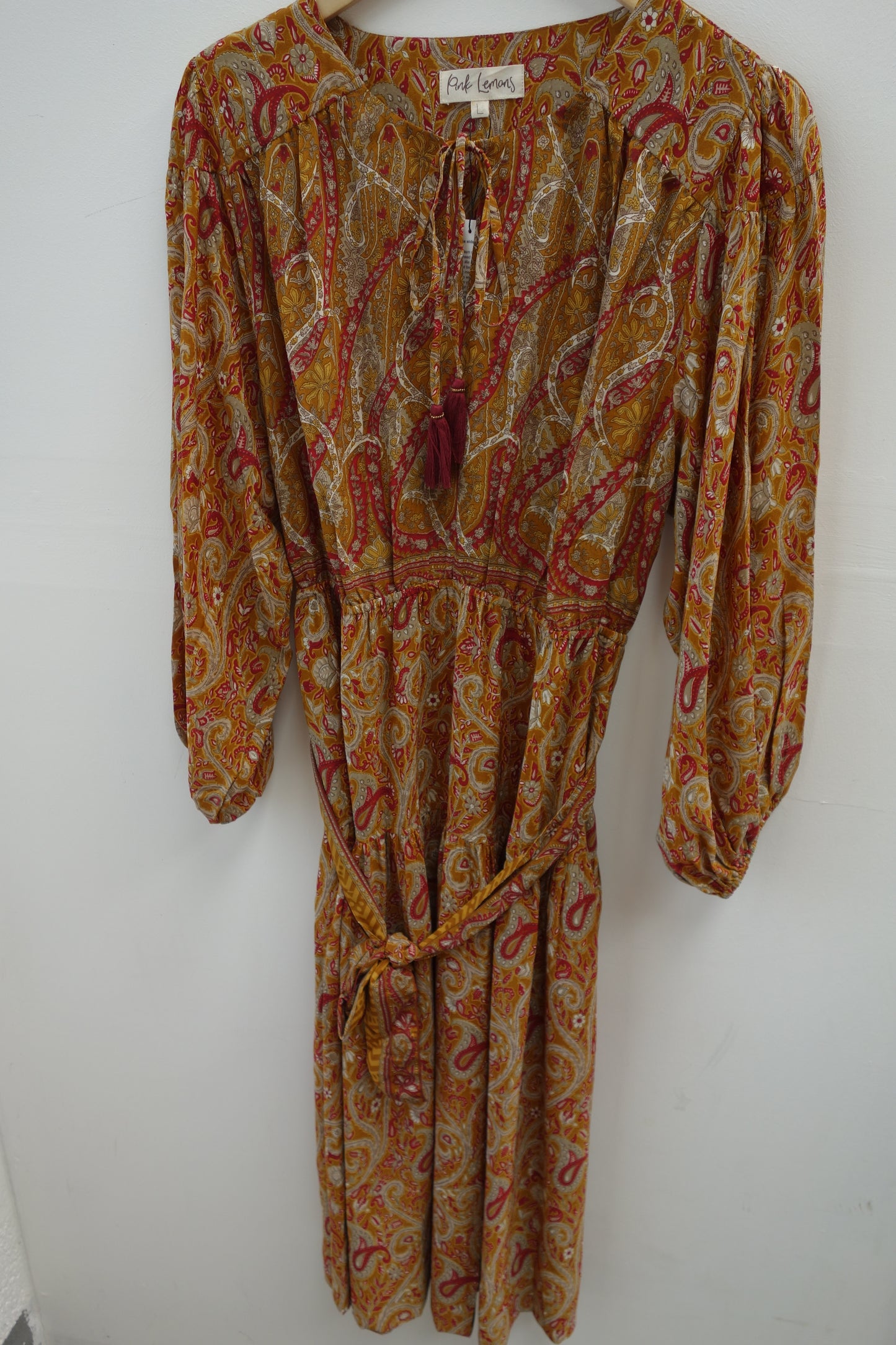 Lola Silk Dress L - 079