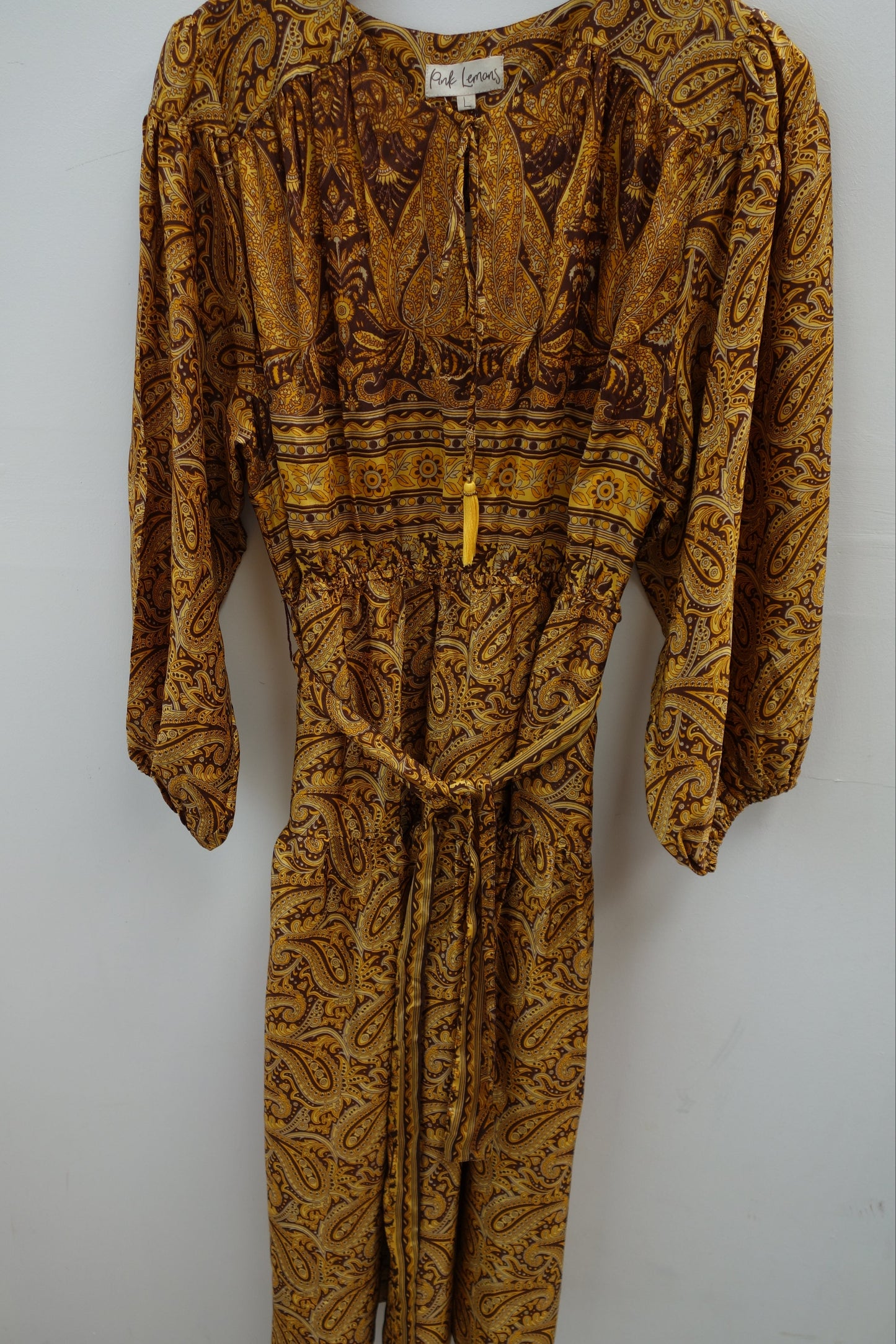 Lola Silk Dress L - 062