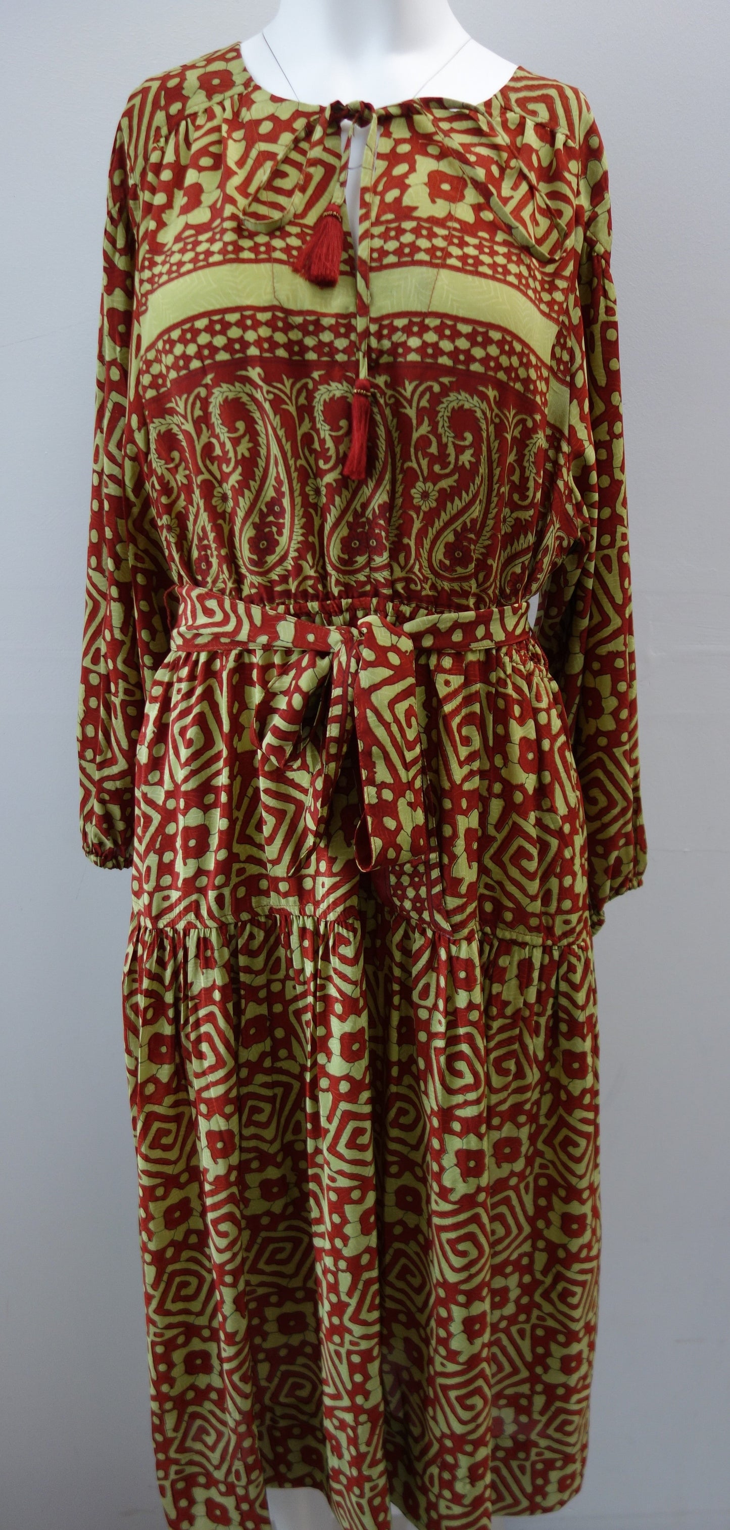 Lola Silk Dress L - 098