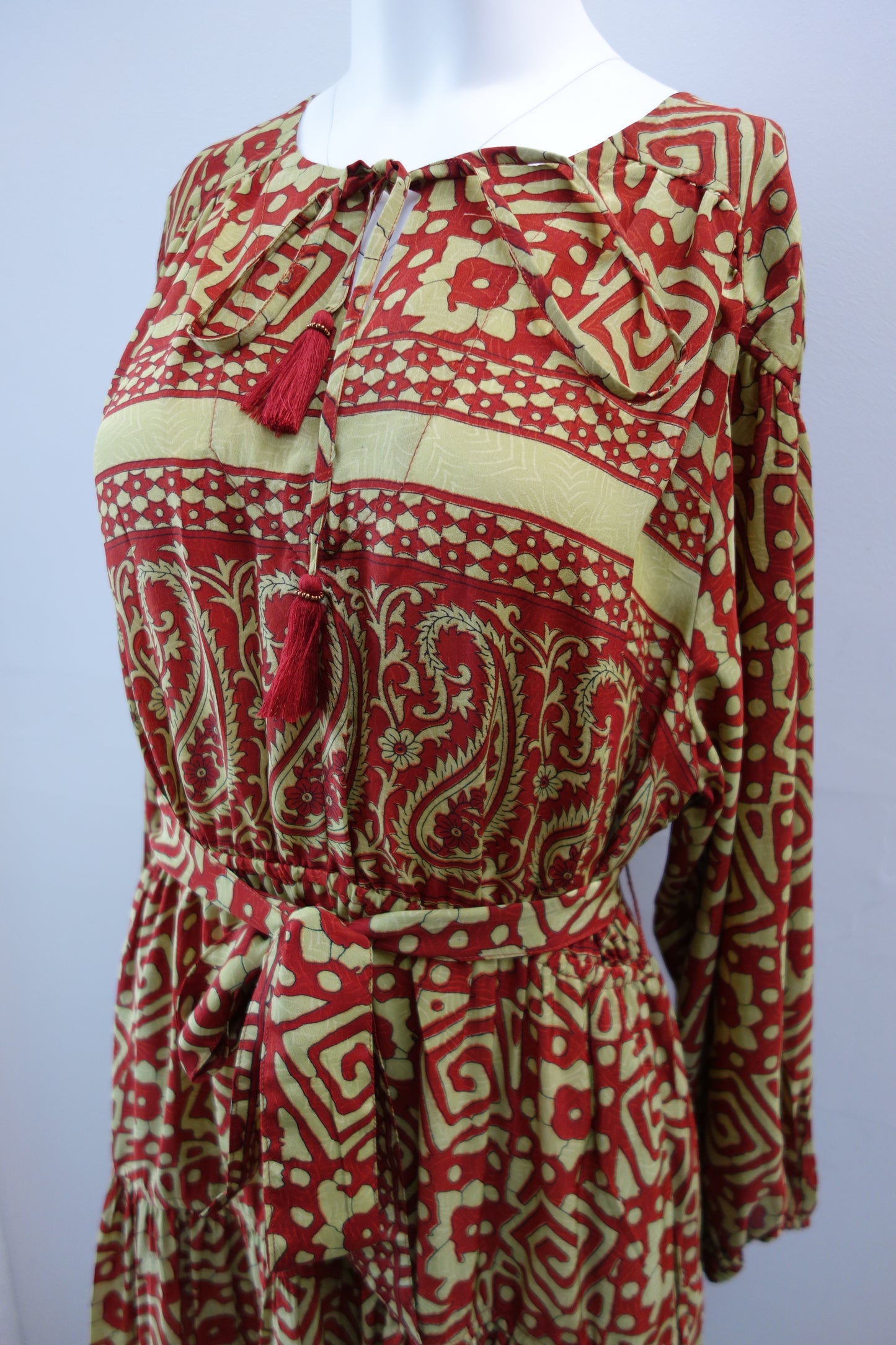 Lola Silk Dress L - 098