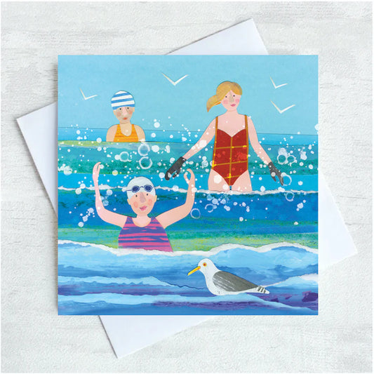 Embrace the Waves - Card