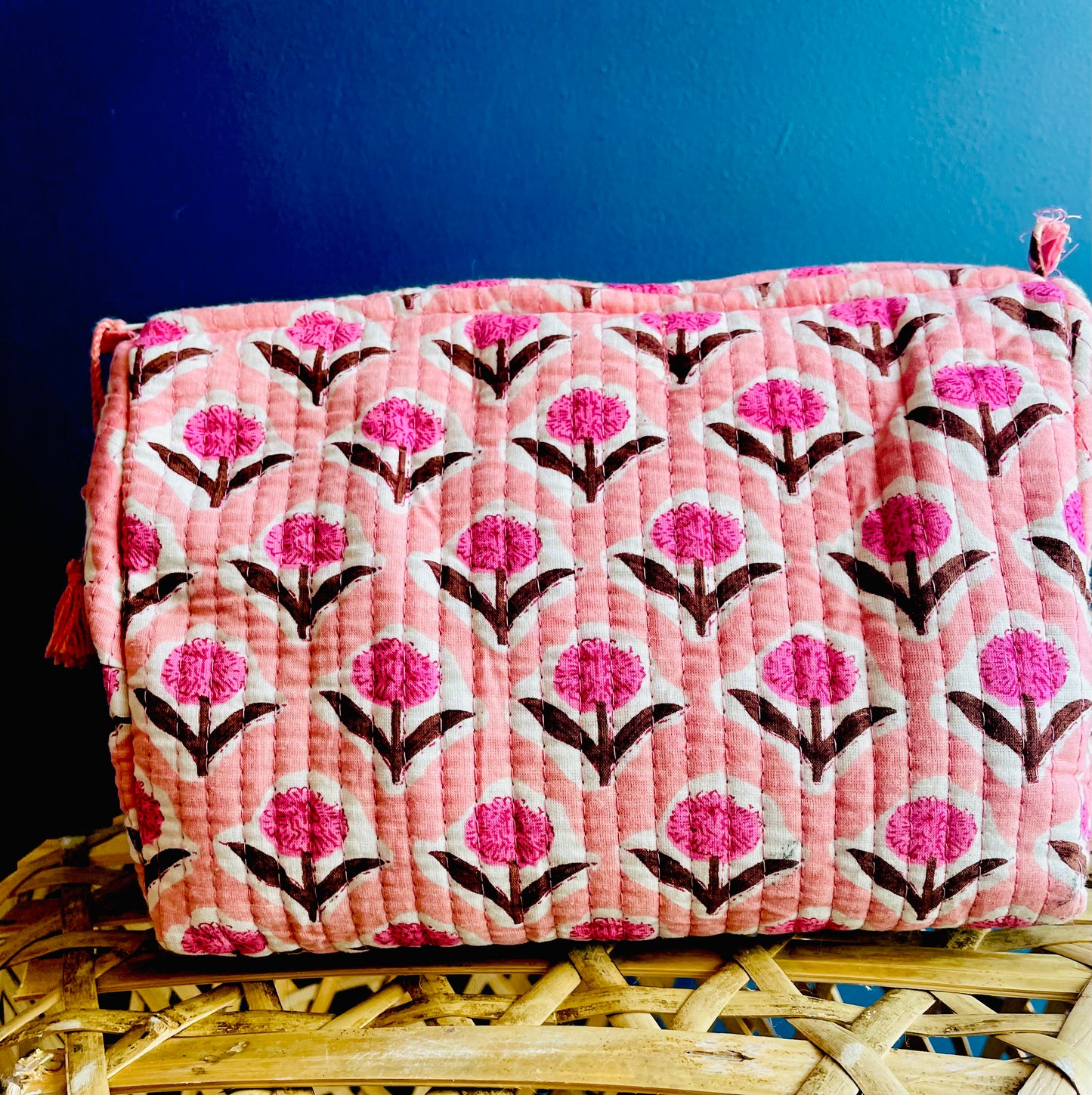 Washbag - Pink Thistle