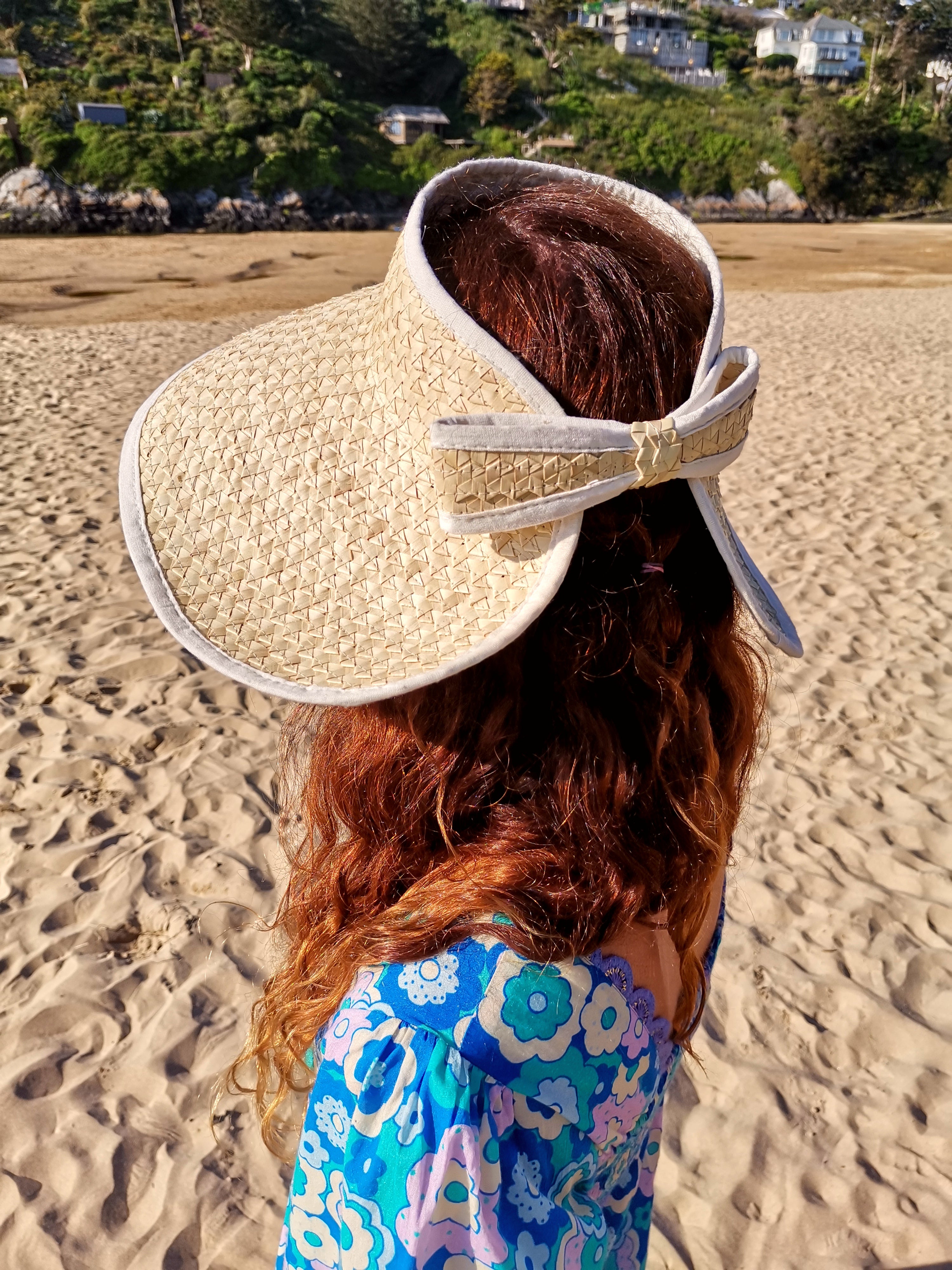 Raffia Prairie Sun Hat in Natural