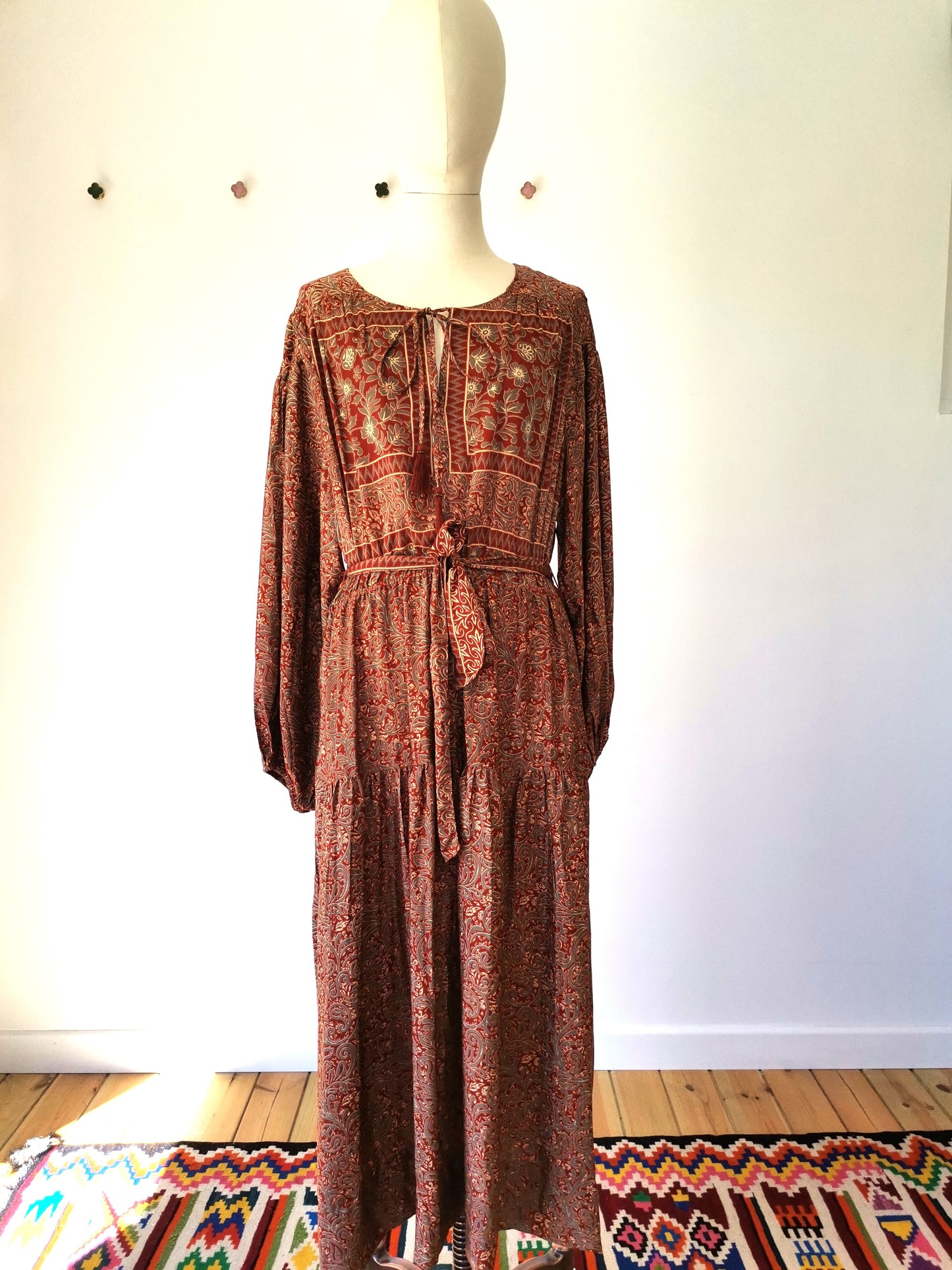 Lola Silk Dress XL - 007