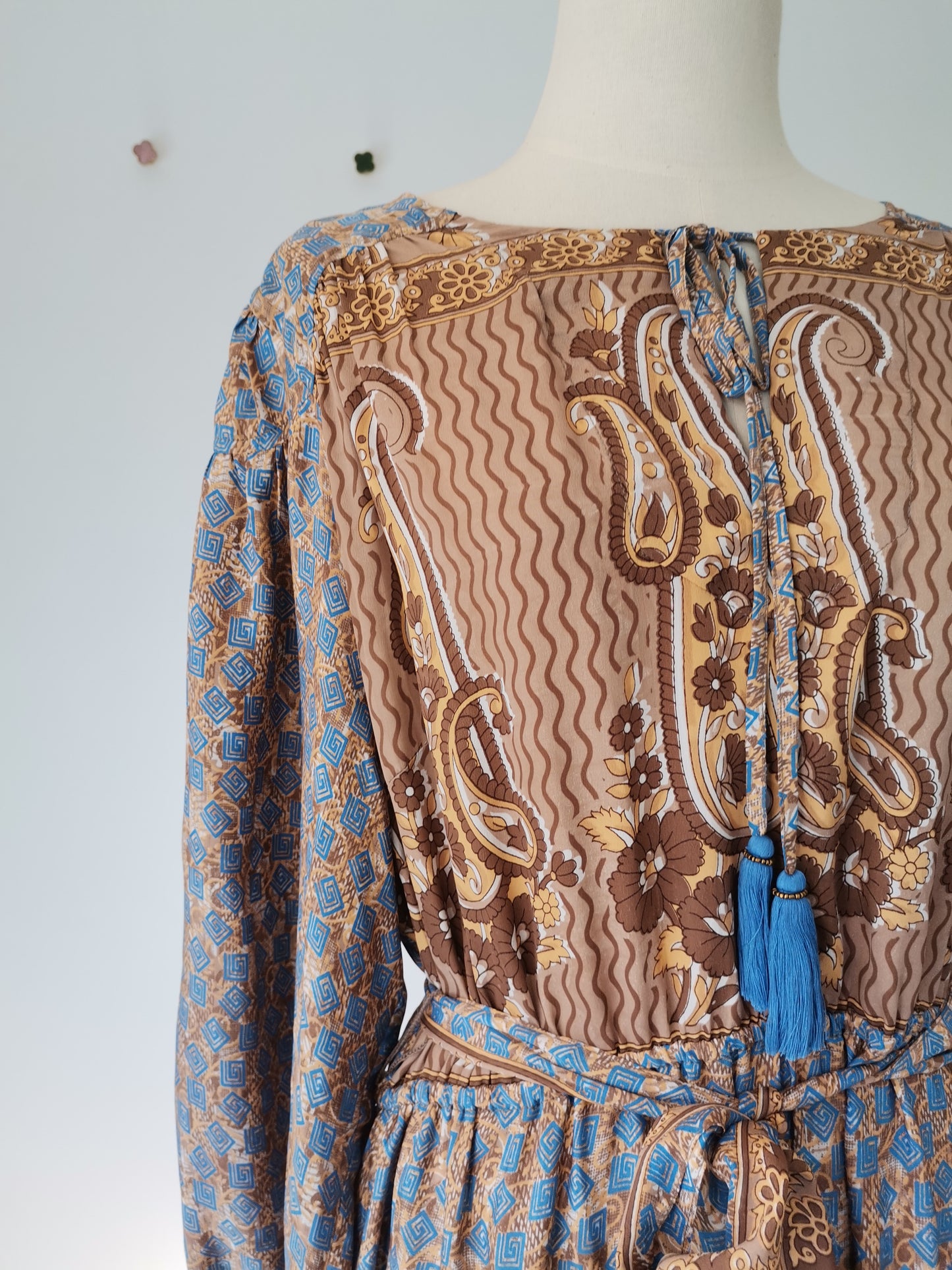 Lola Silk Dress L - 008