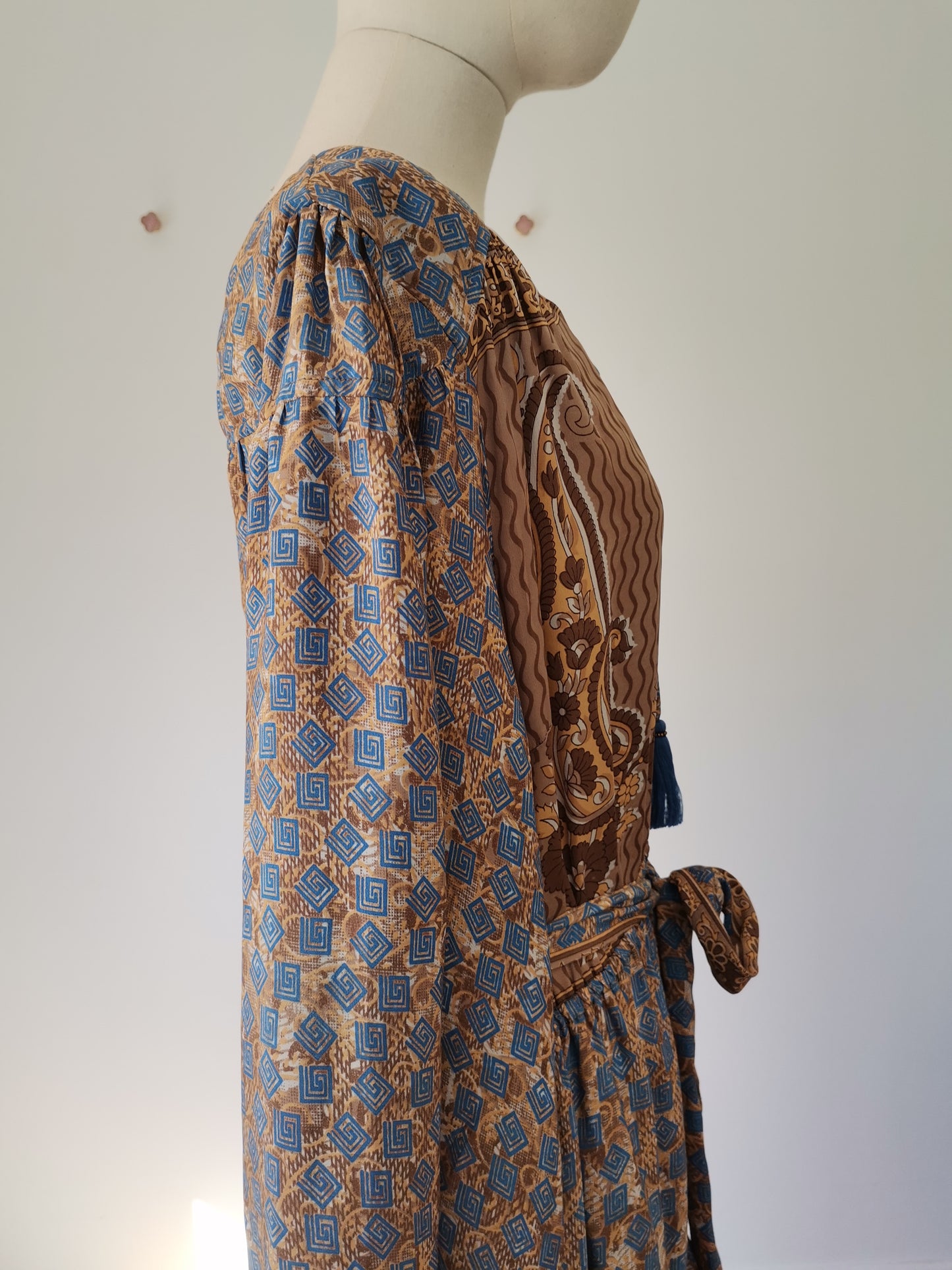 Lola Silk Dress L - 008