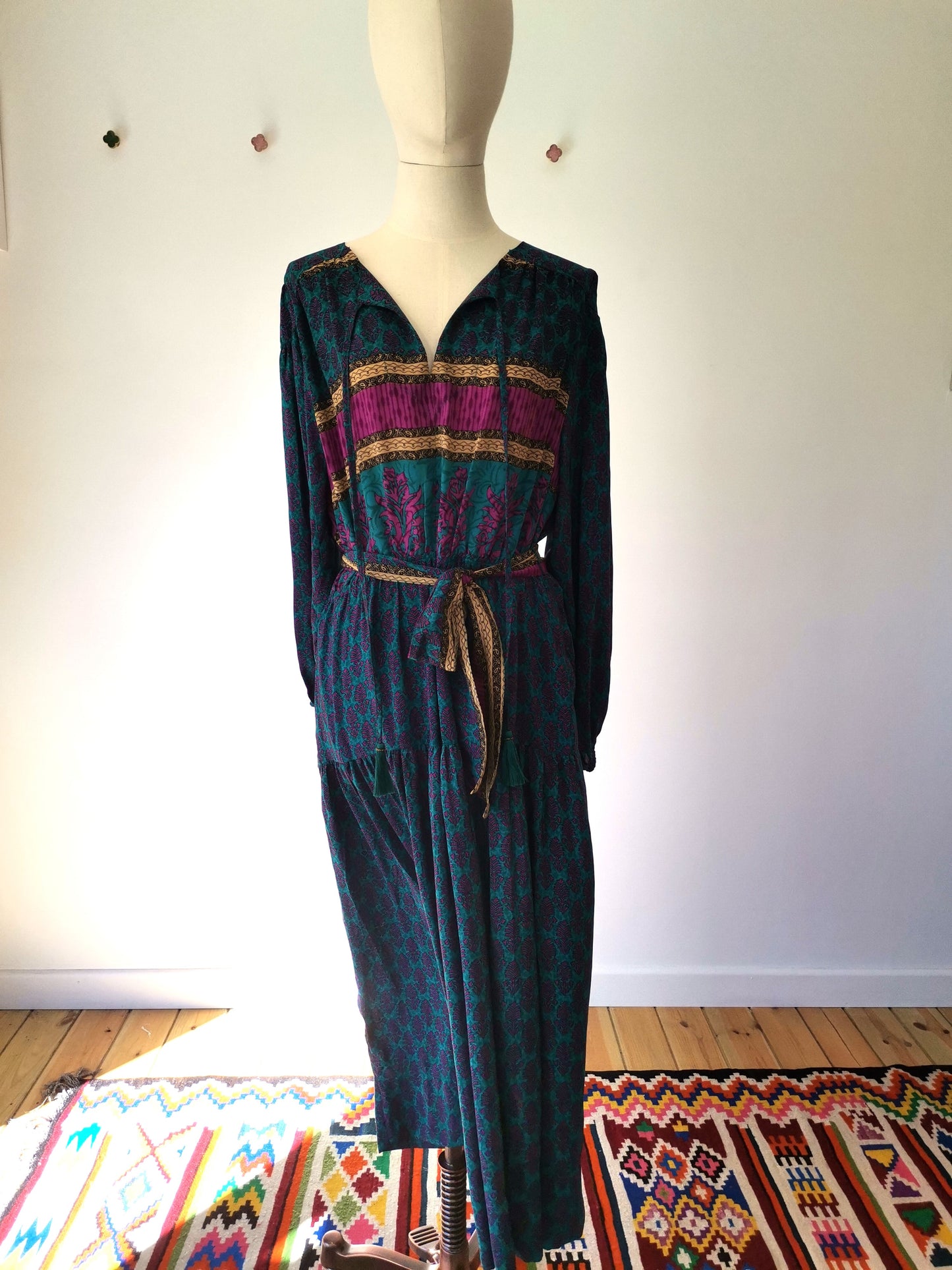 Lola Silk Dress L - 016