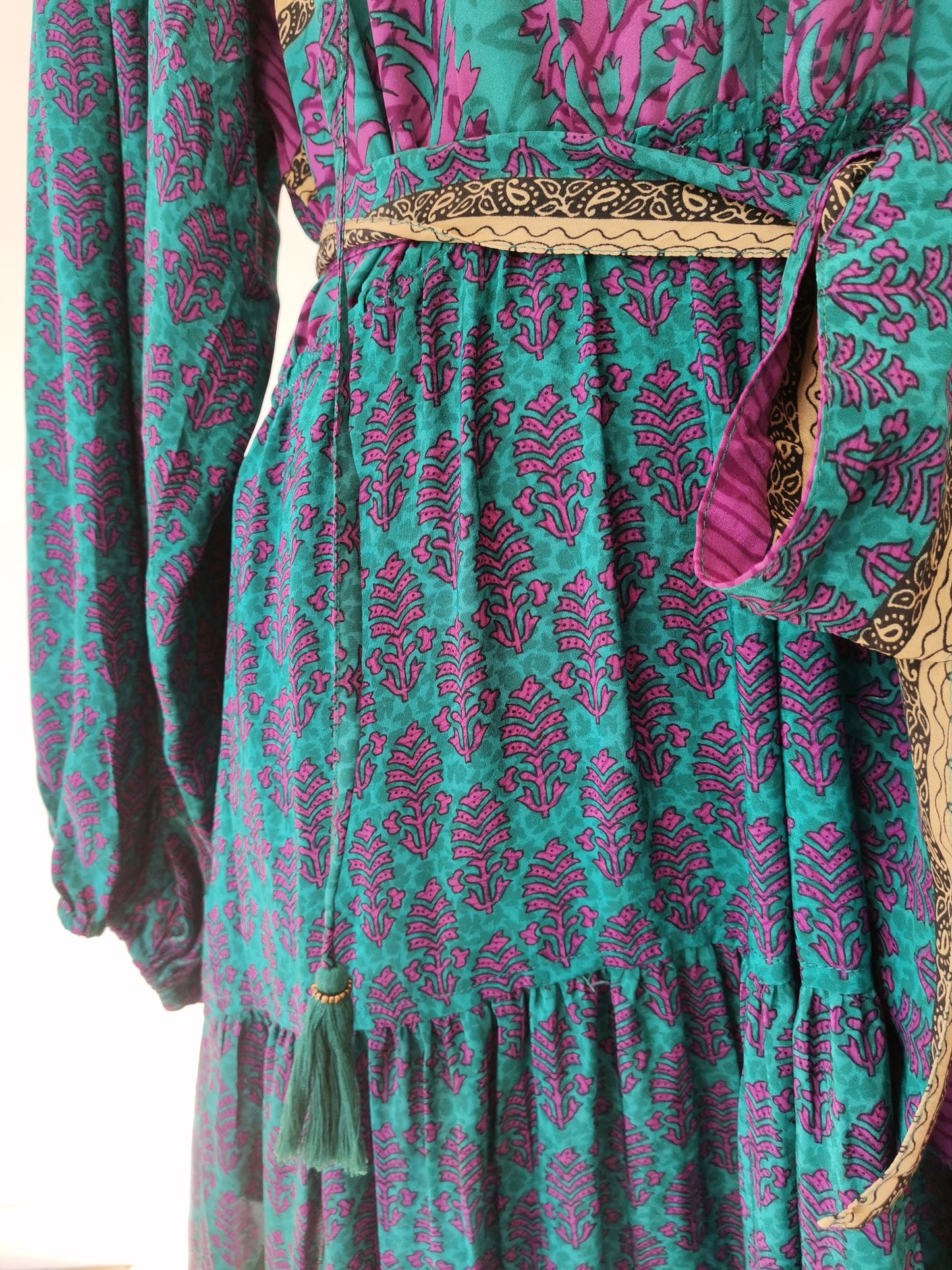 Lola Silk Dress L - 016
