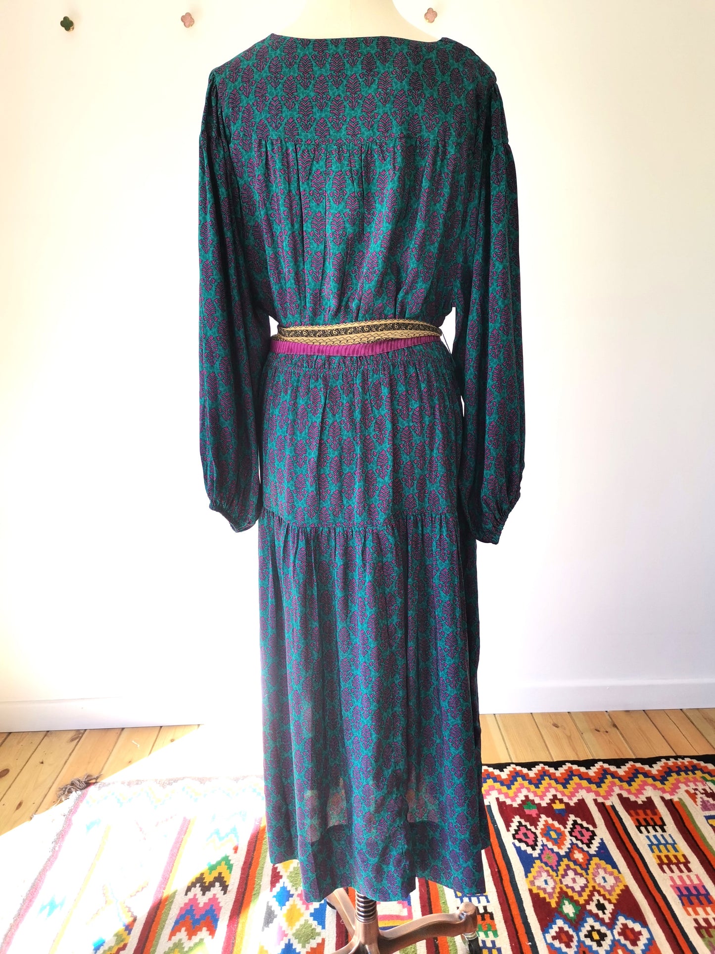 Lola Silk Dress L - 016