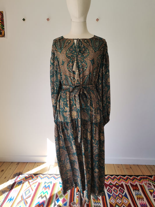 Lola Silk Dress L - 015