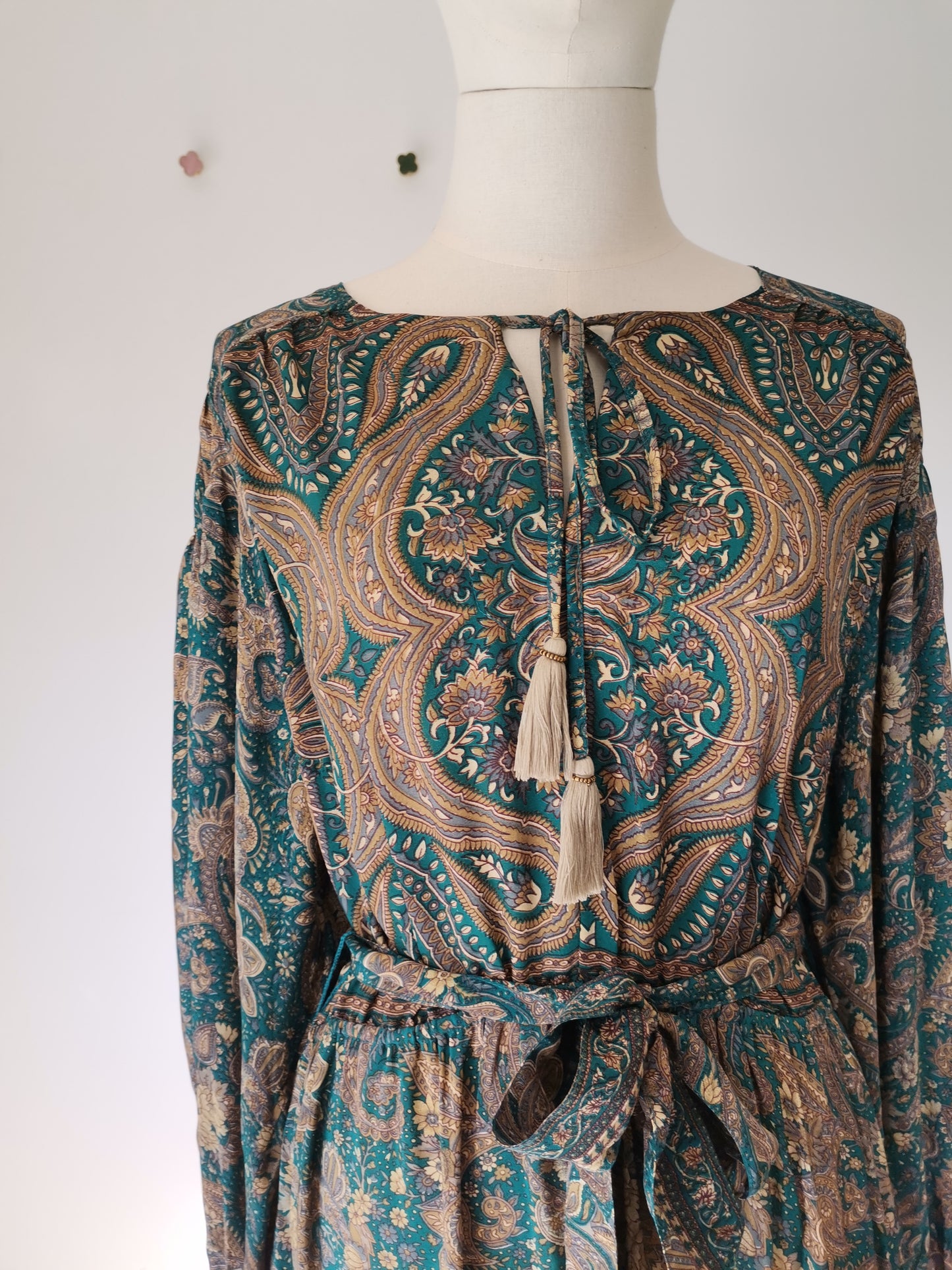 Lola Silk Dress L - 015