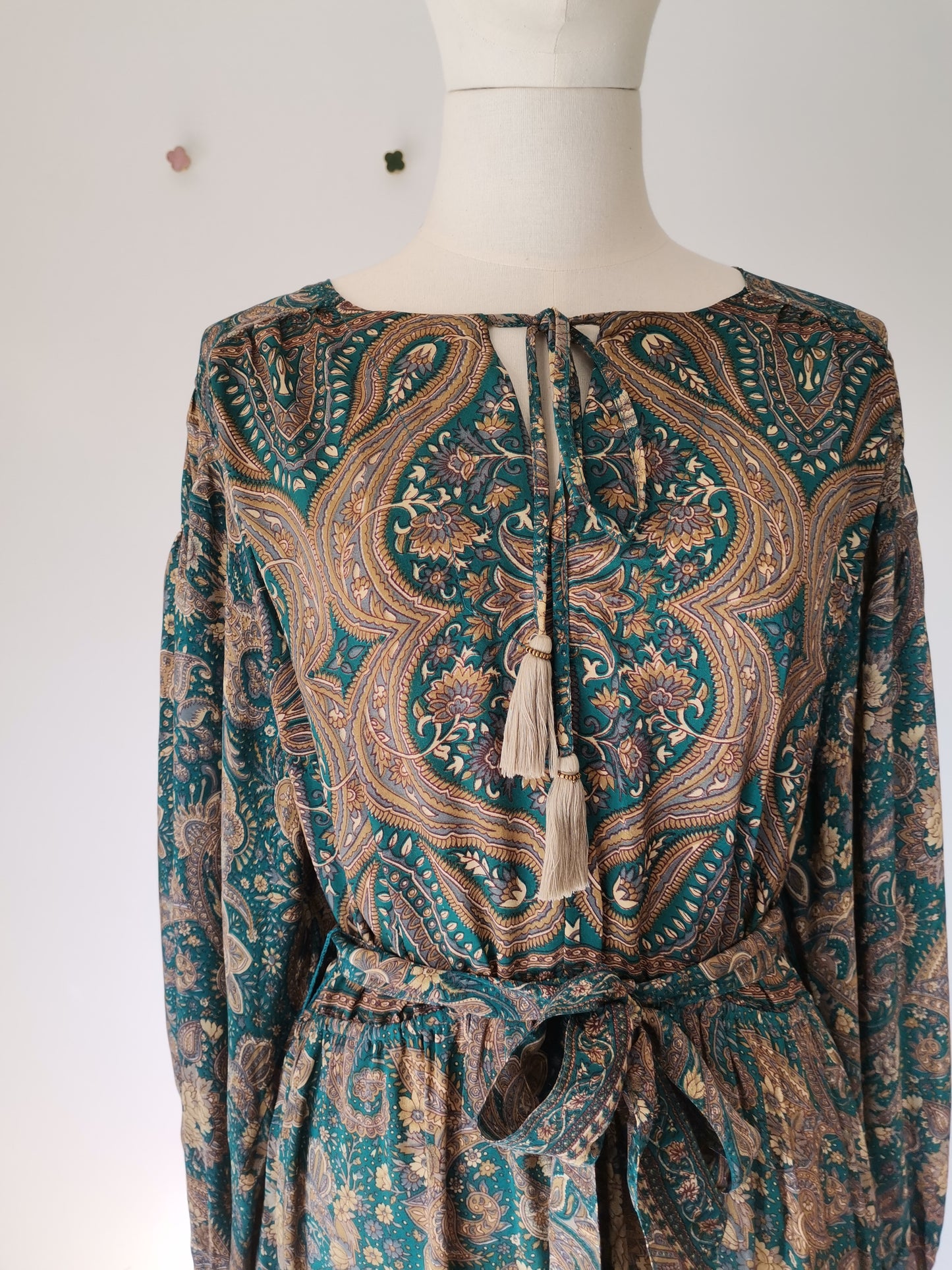 Lola Silk Dress L - 015