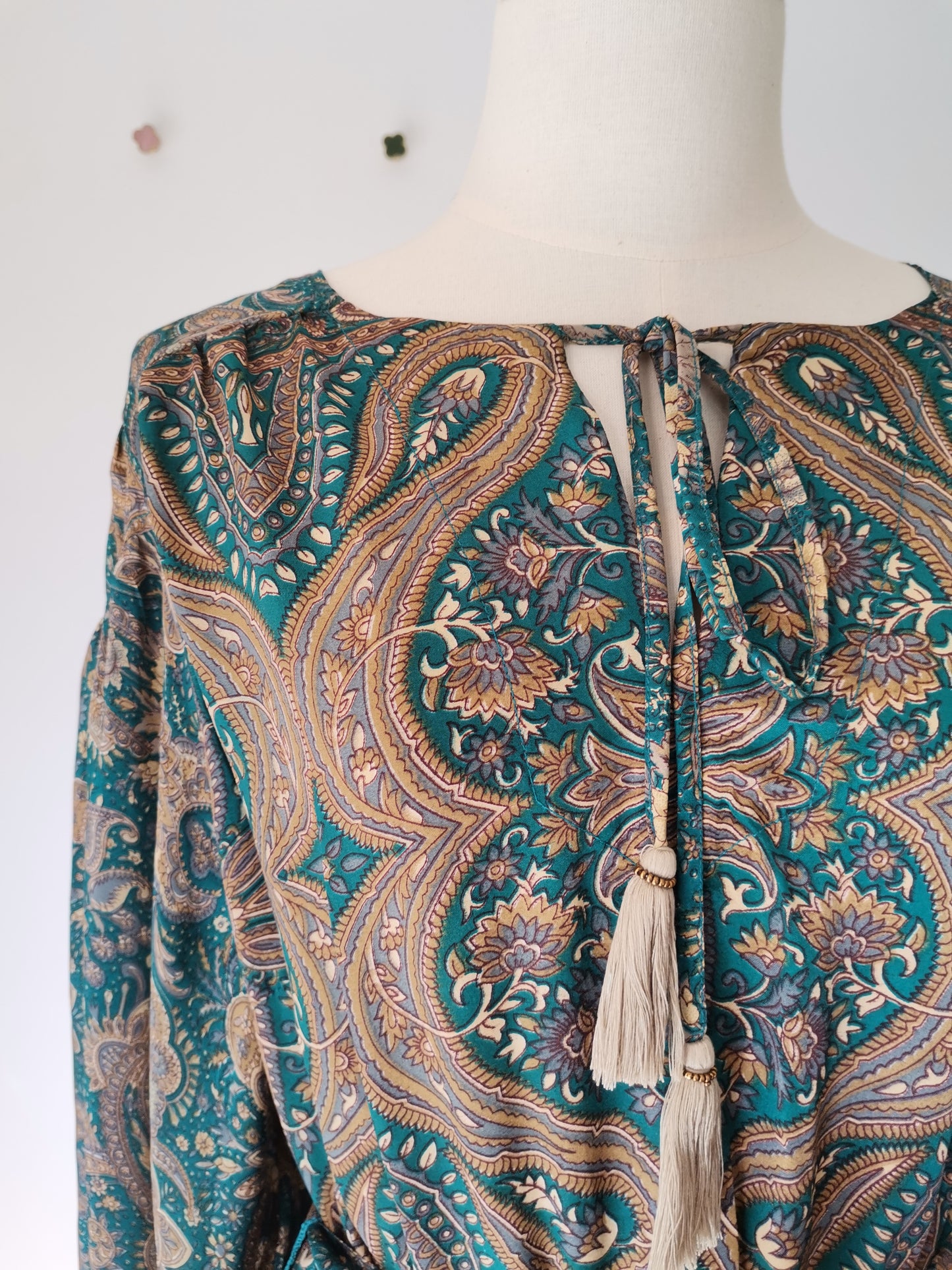Lola Silk Dress L - 015