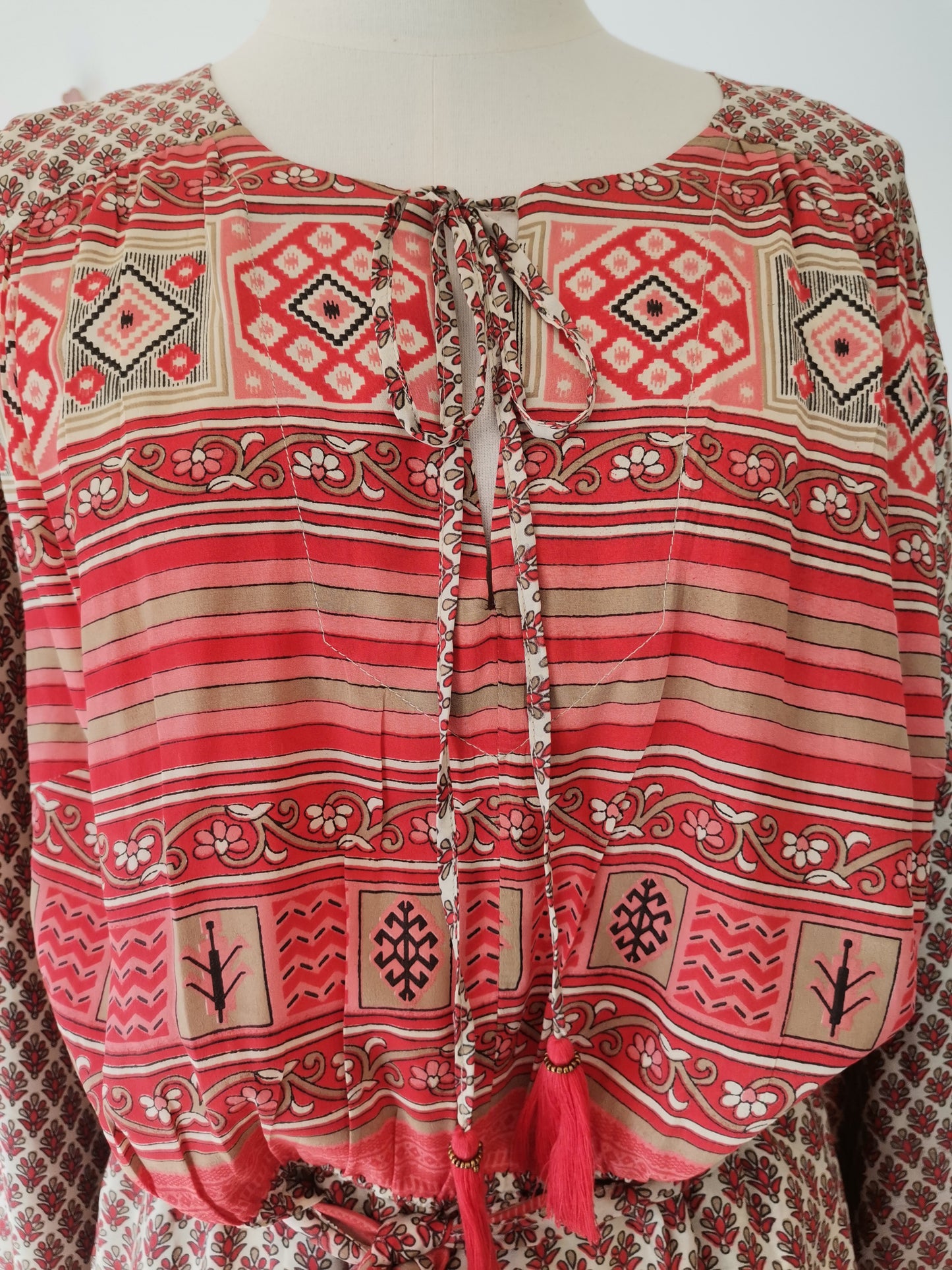 Lola Silk Dress L - 001