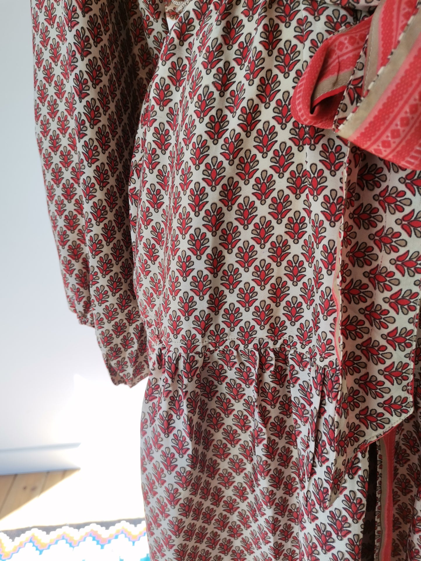 Lola Silk Dress L - 001