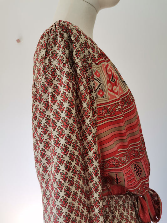 Lola Silk Dress L - 001