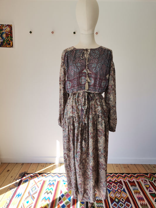 Lola Silk Dress M - 006
