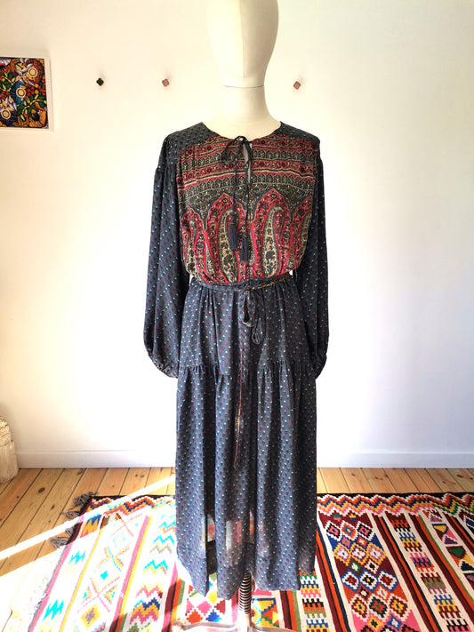 Lola Silk Dress M - 004