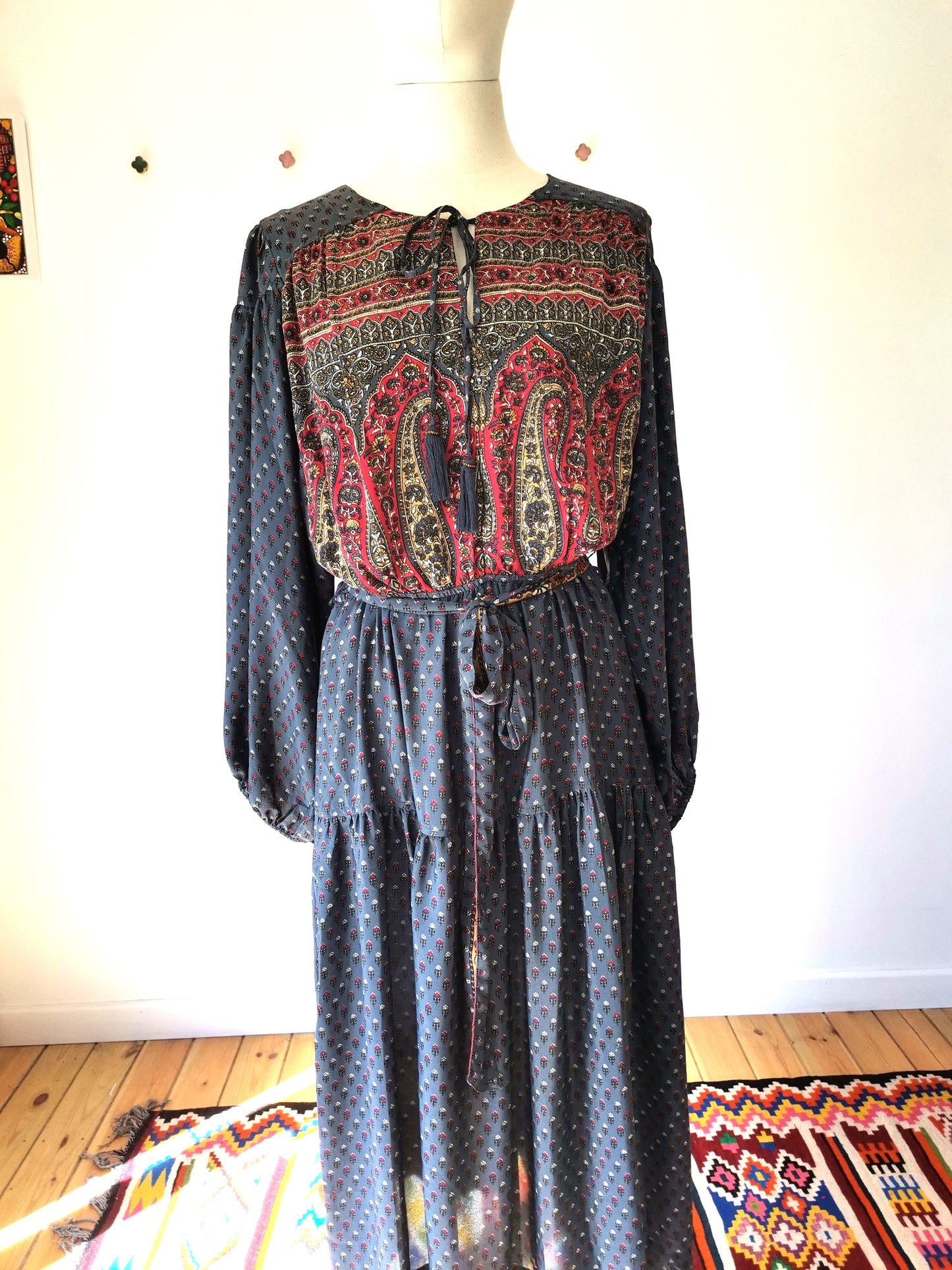 Lola Silk Dress M - 004