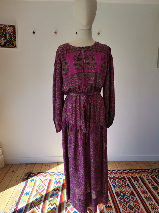 Lola Silk Dress M - 005