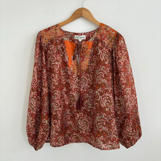 Lolita Silk Blouse 136 - L