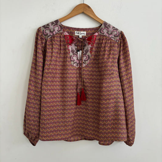 Lolita Silk Blouse 184 - M