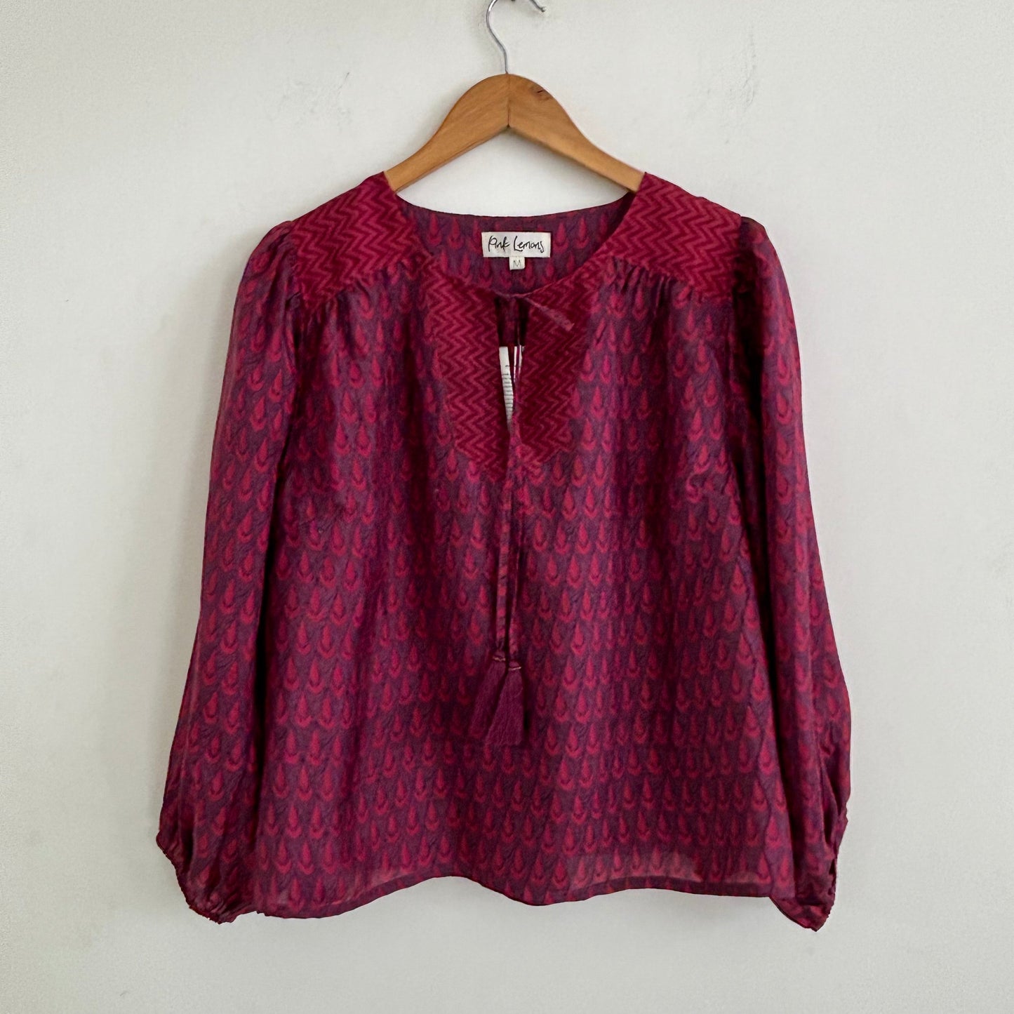 Lolita Silk Blouse 181 - XL