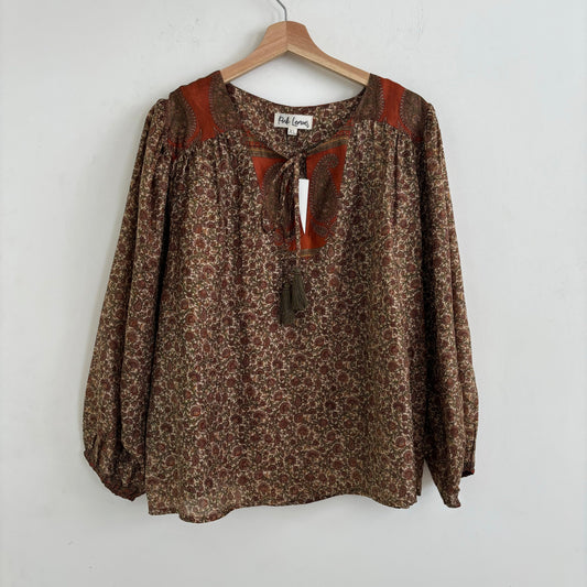 Lolita Silk Blouse 153 - XL