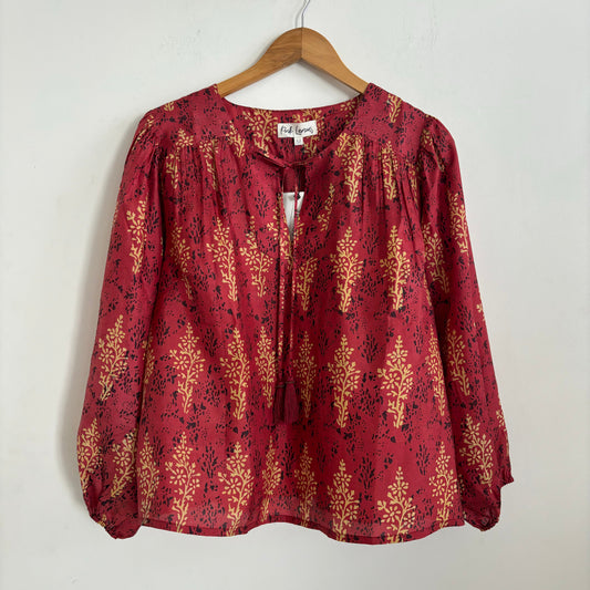 Lolita Silk Blouse 196 - M