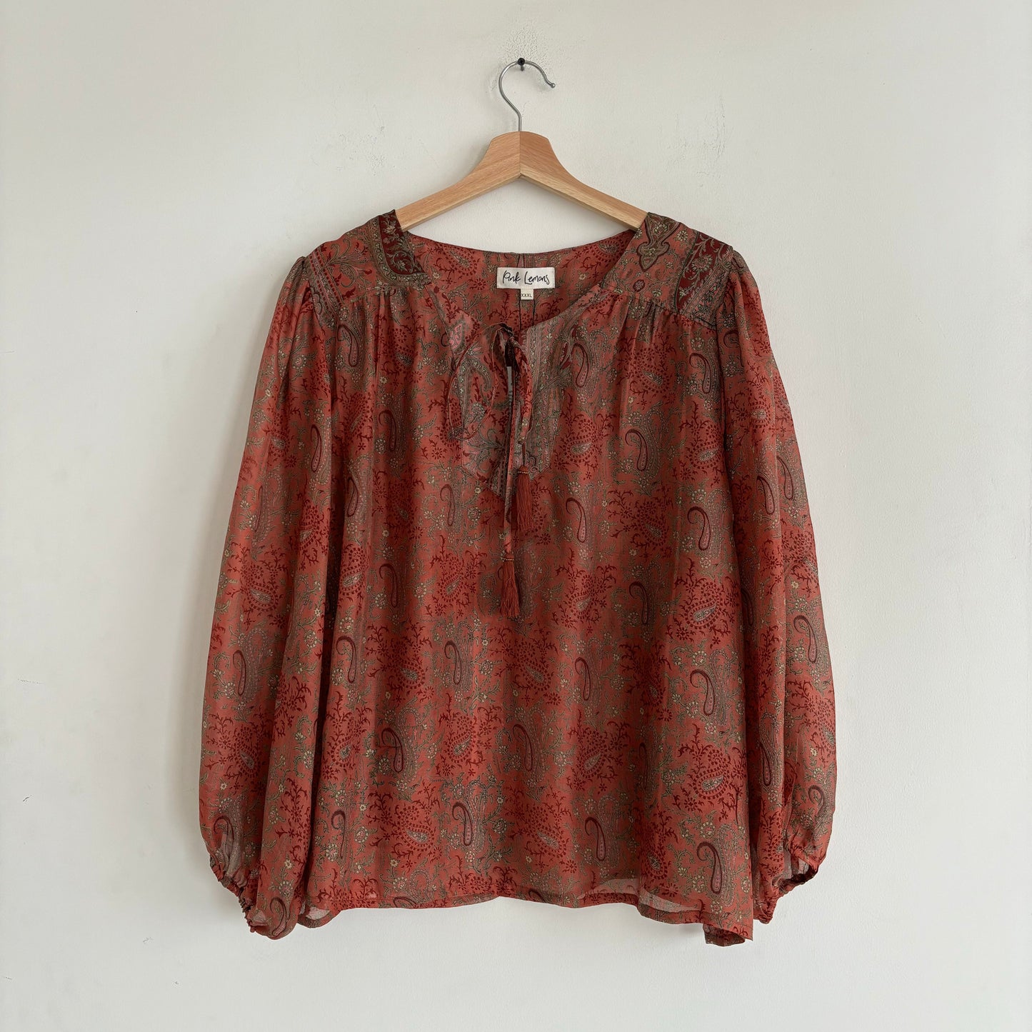 Lolita Silk Blouse 156 - XXXL