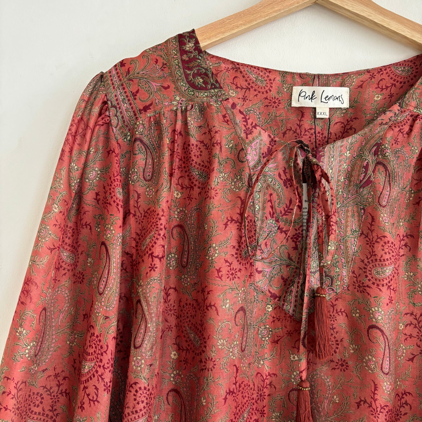 Lolita Silk Blouse 156 - XXXL