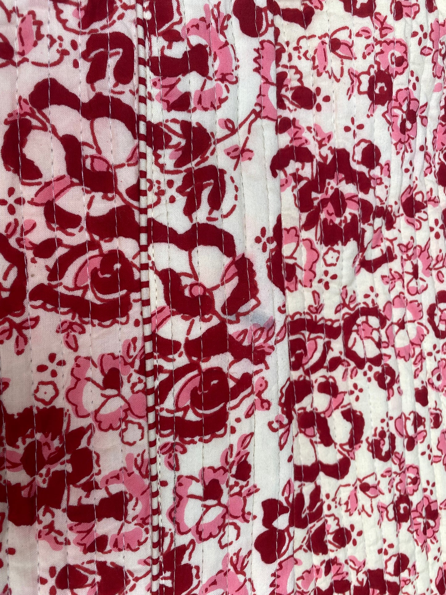 Quilted Dressing Gown - Cherry Blossom (Second)