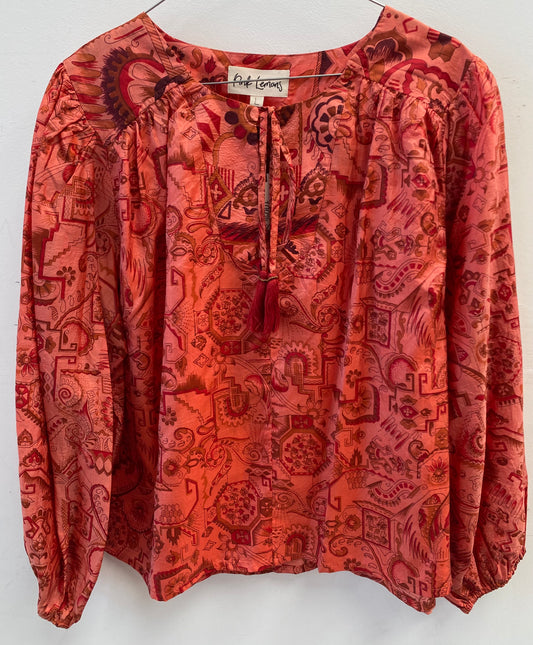 Lolita Silk Blouse 076 - L