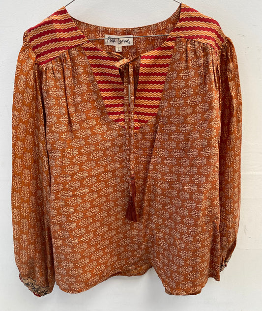 Lolita Silk Blouse 079 - L