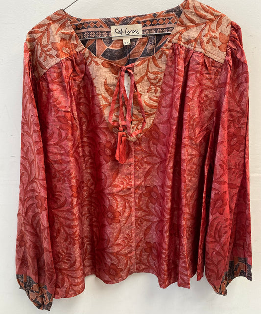Lolita Silk Blouse 082 - XXL