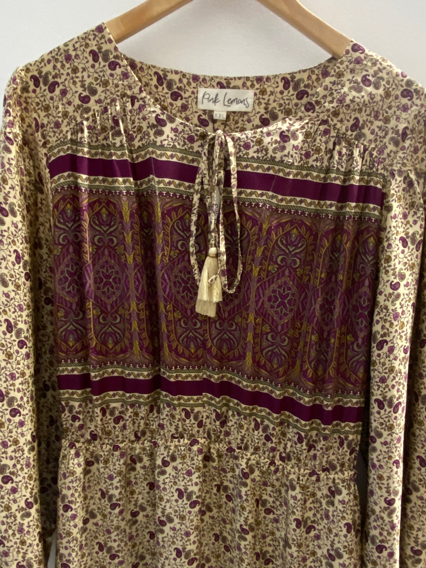 Lola Silk Dress 2XL - 072