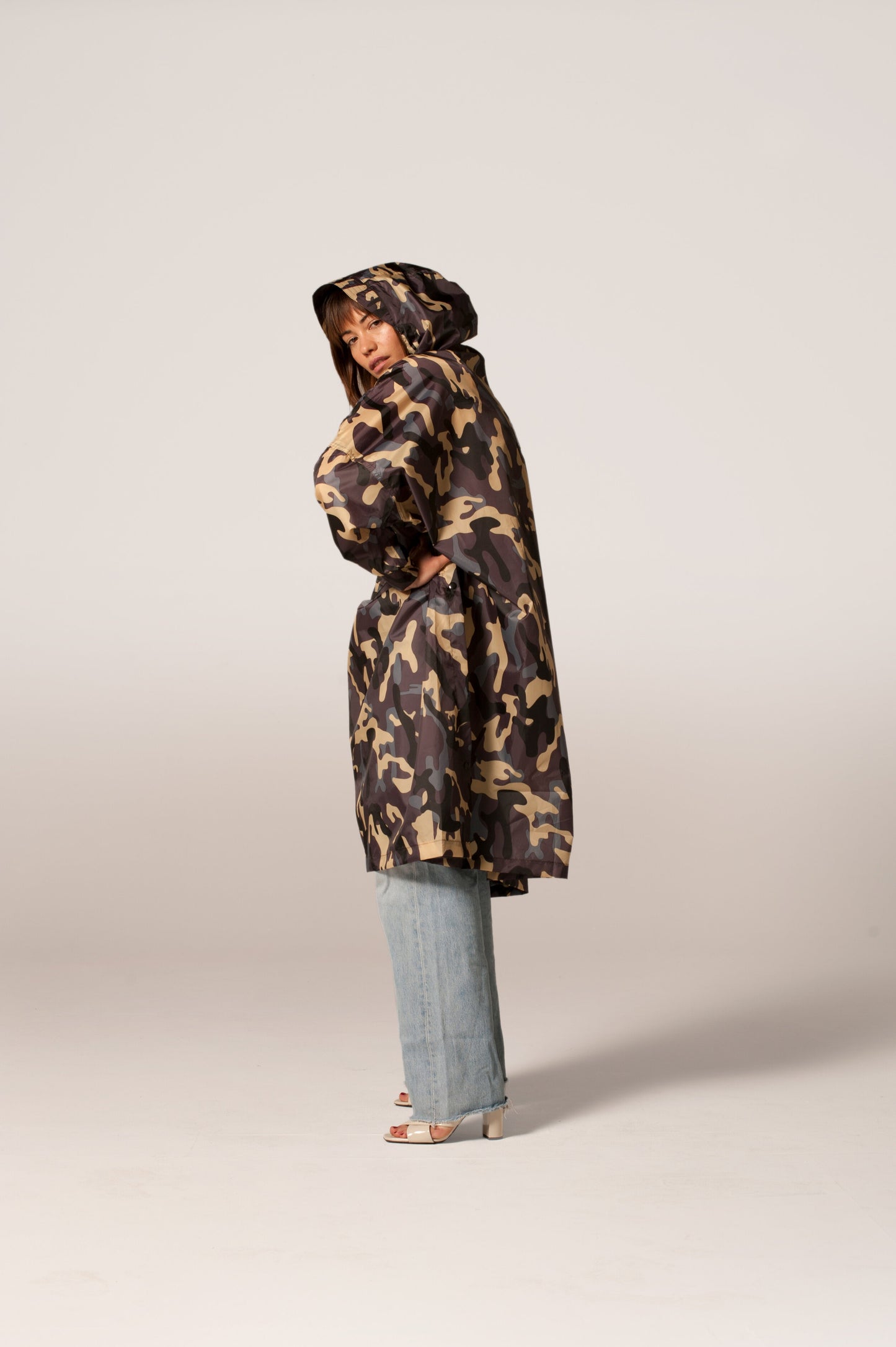 Camo - Rain Poncho Multi Coloured