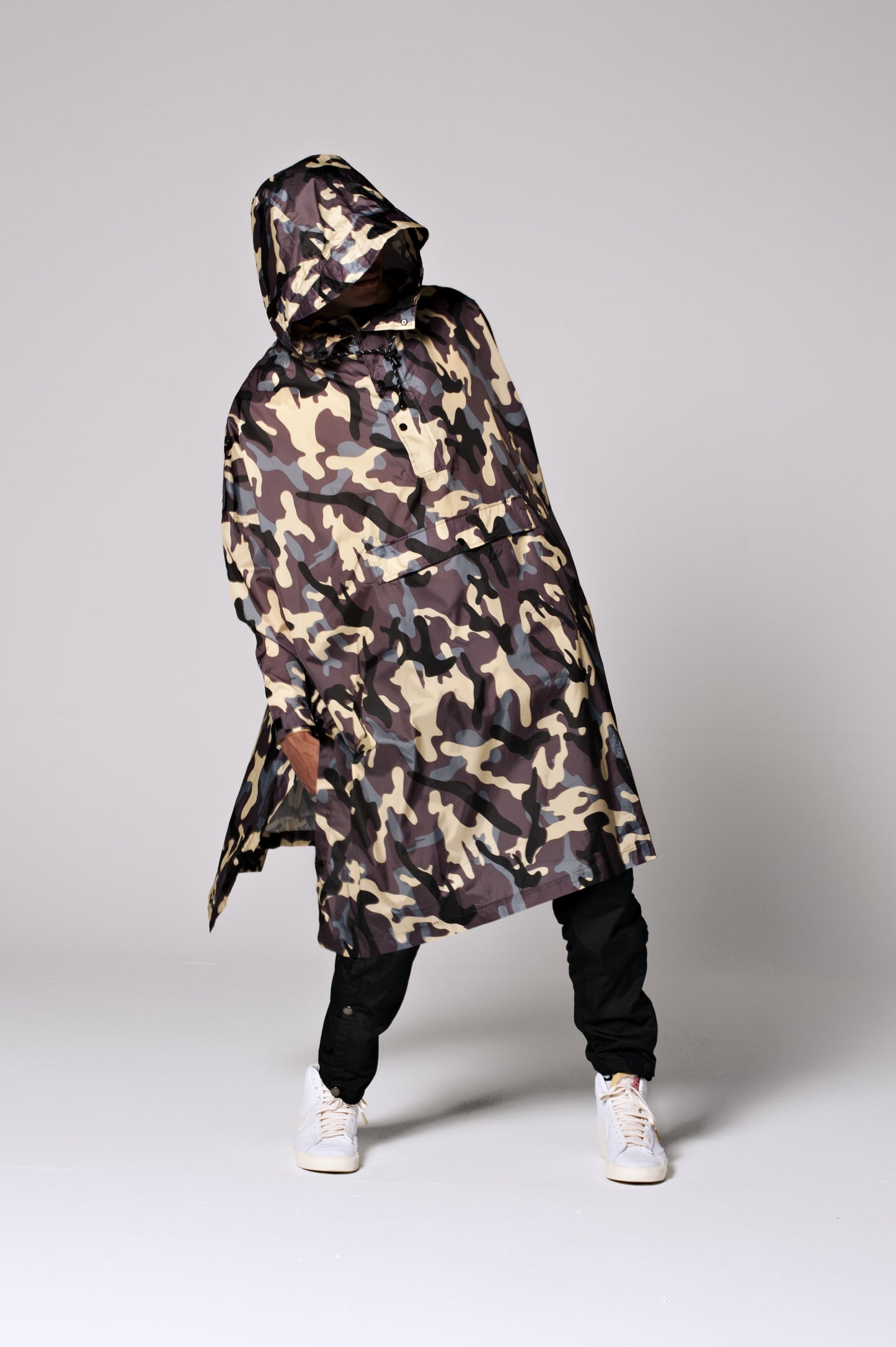 Camo - Rain Poncho Multi Coloured