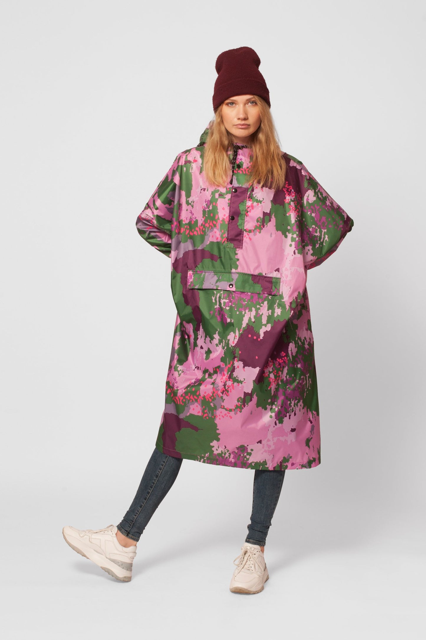 Digi Spring Camo - Rain Poncho Multi Coloured