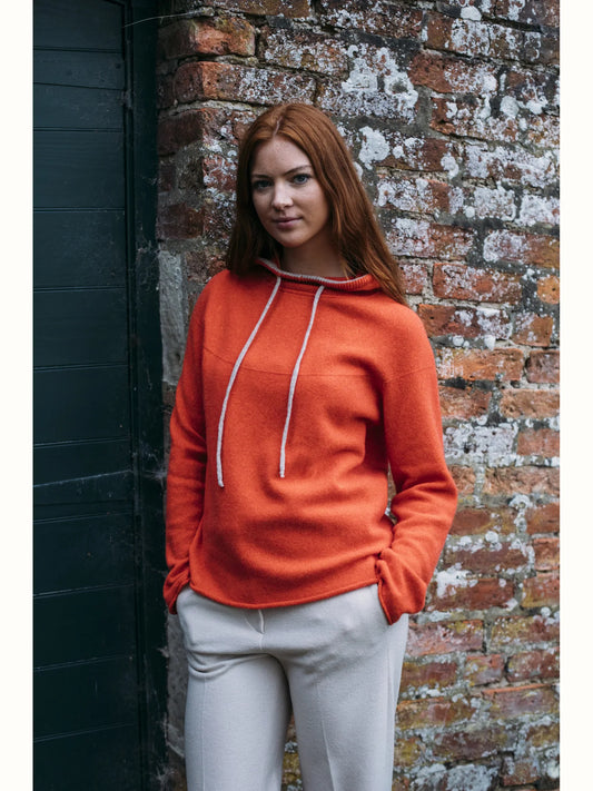 Corry Hoody Sweater - Inferno