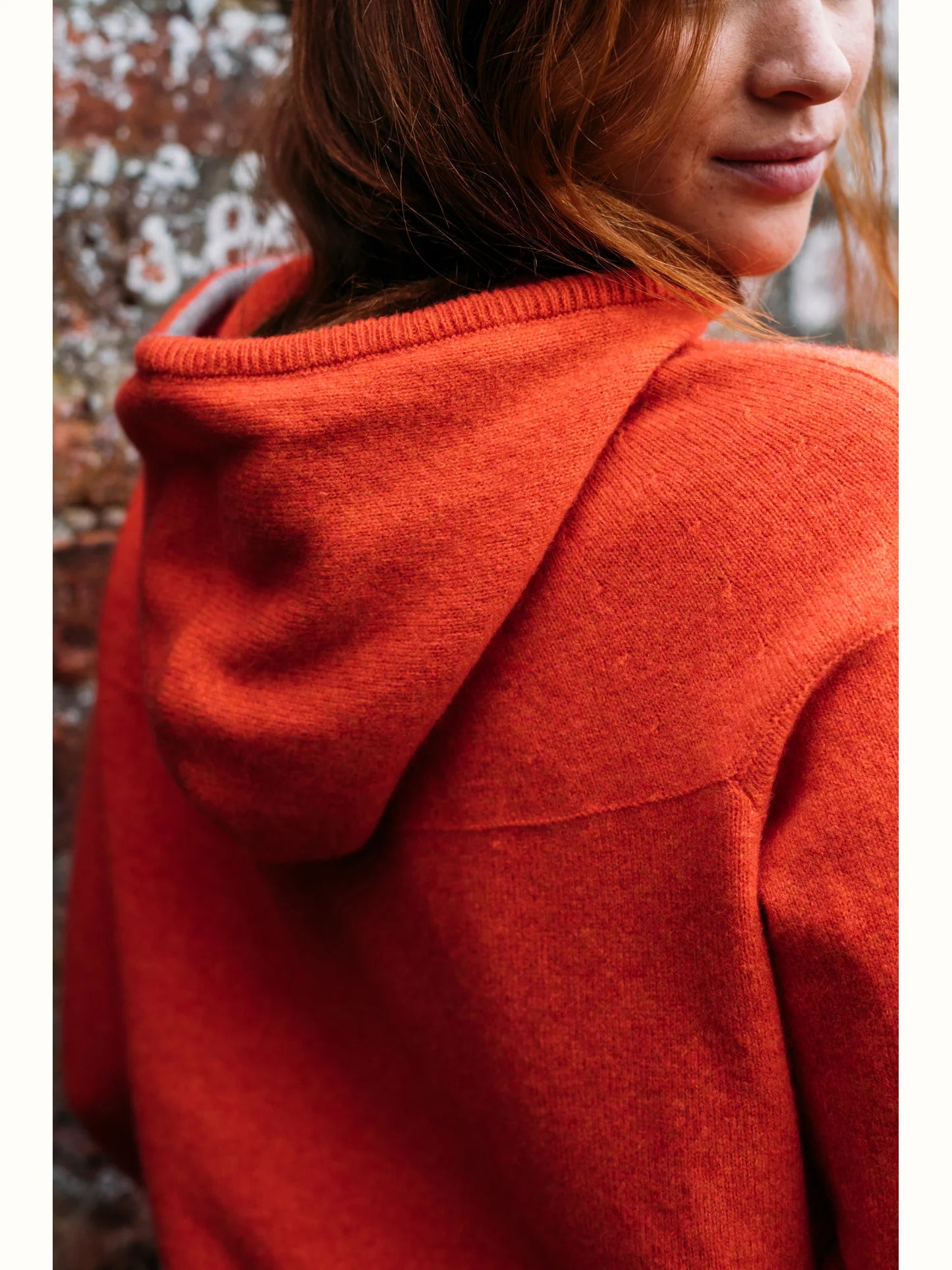 Corry Hoody Sweater - Inferno