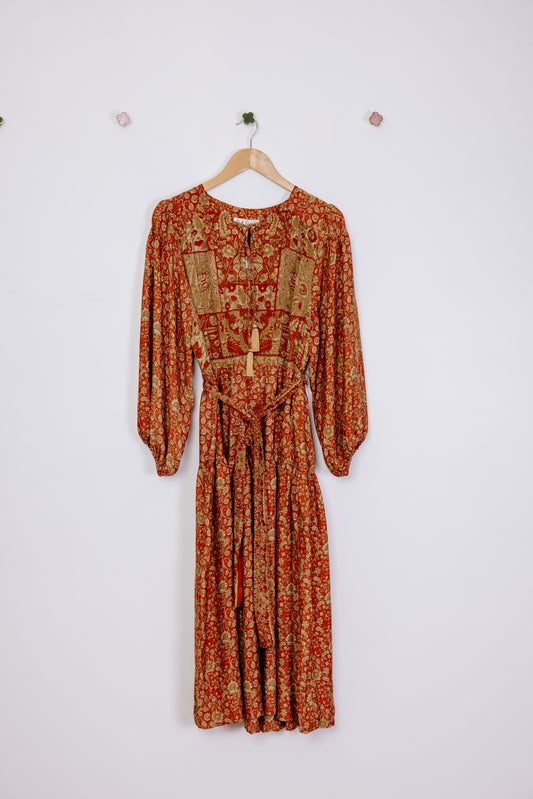 Lola Silk Dress M - 009