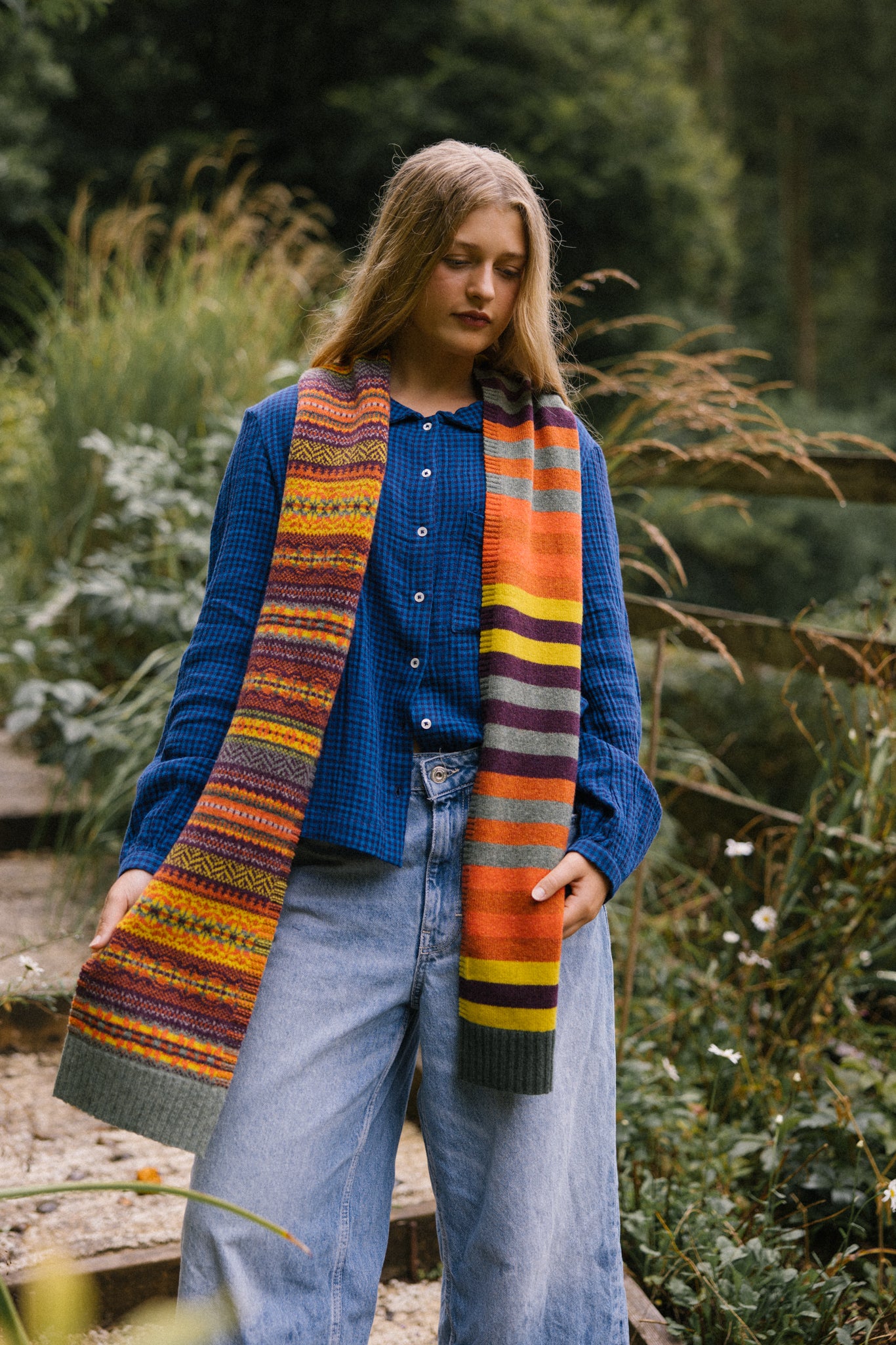 Stobo Scarf in Harissa