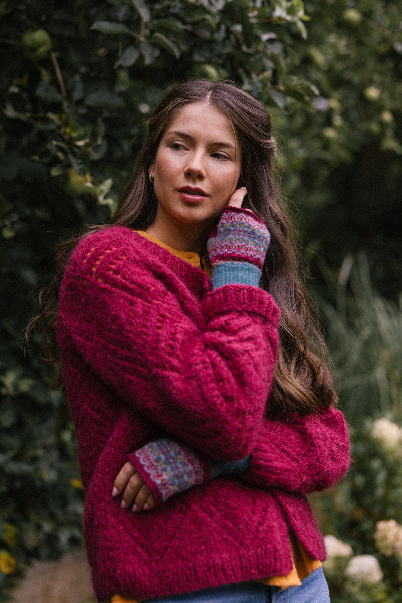 Nova Lacy Bolero - Mulberry