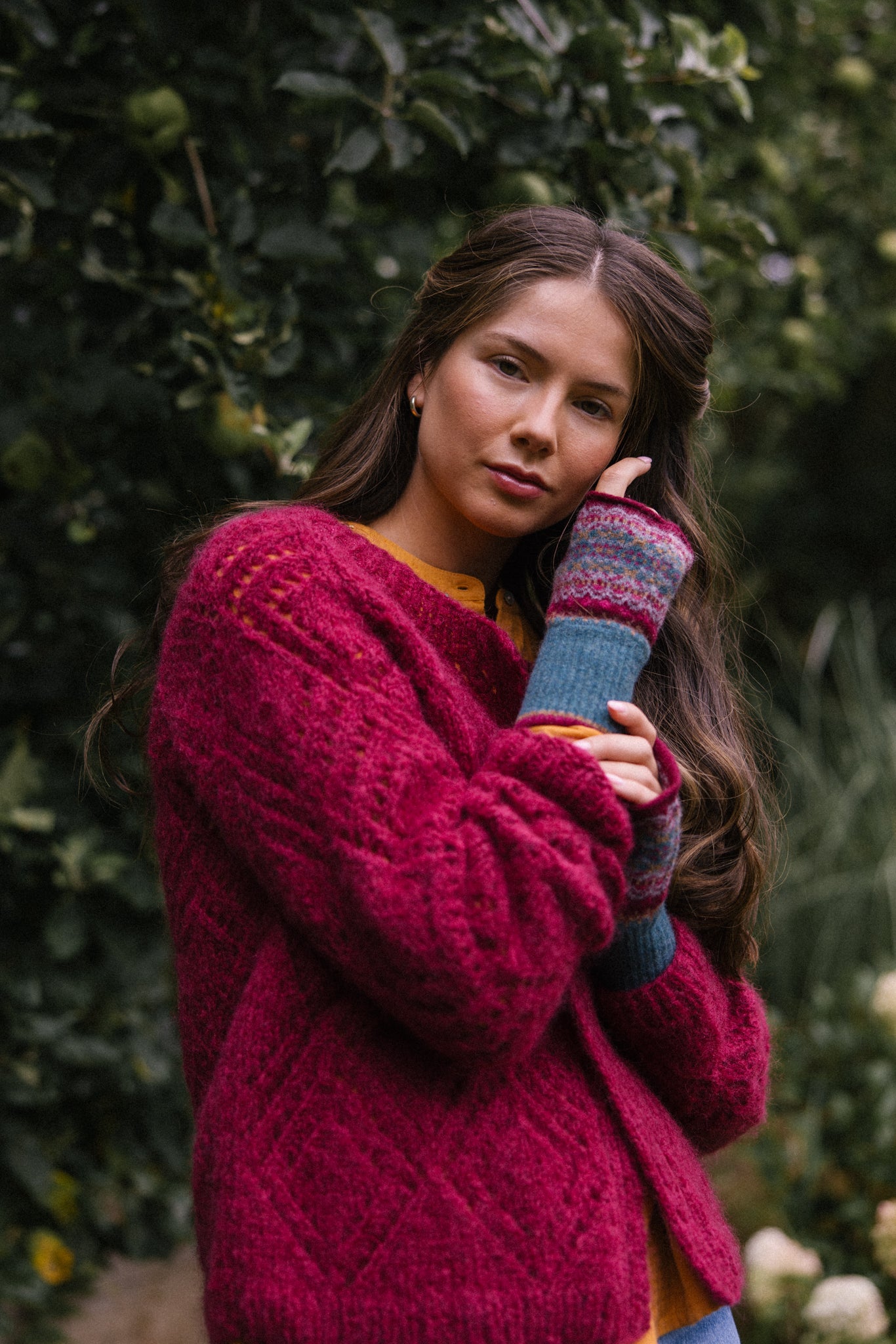 Nova Lacy Bolero - Mulberry
