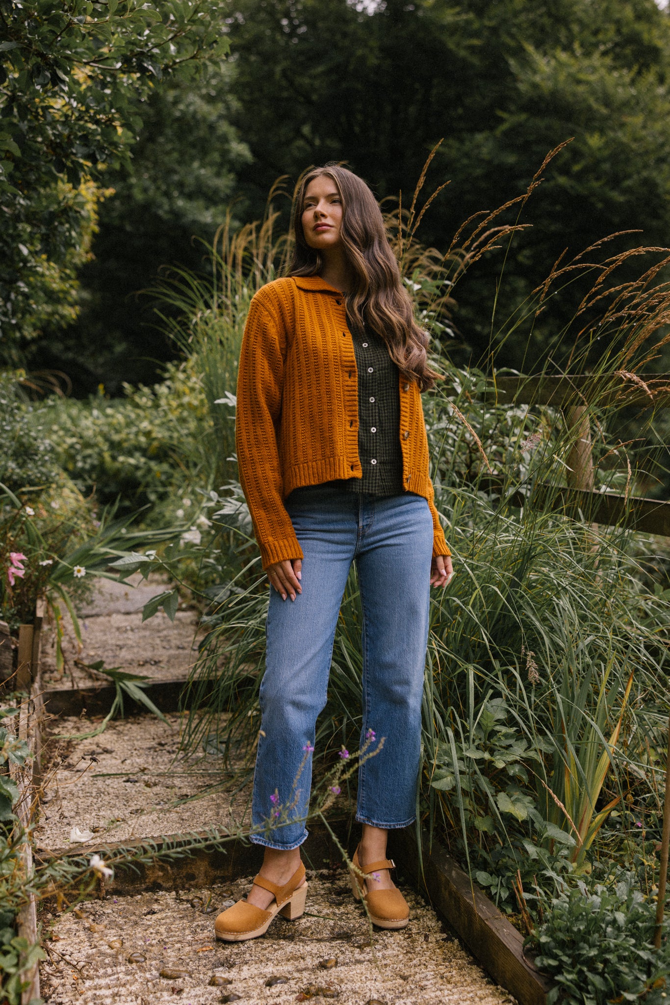 Bonnie Polo Cardigan - Oxide