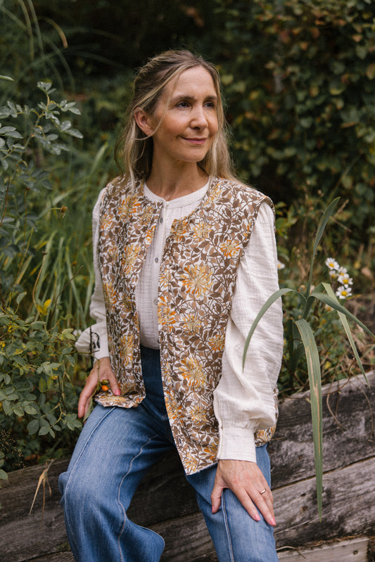 Grace Gilet - Silk 007